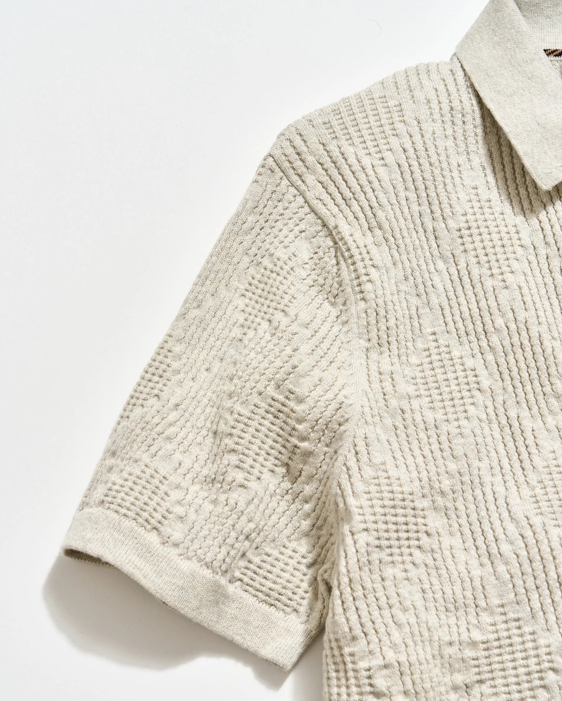 Diamond Sweater Polo sold by Billy Reid product image thumbnail 3