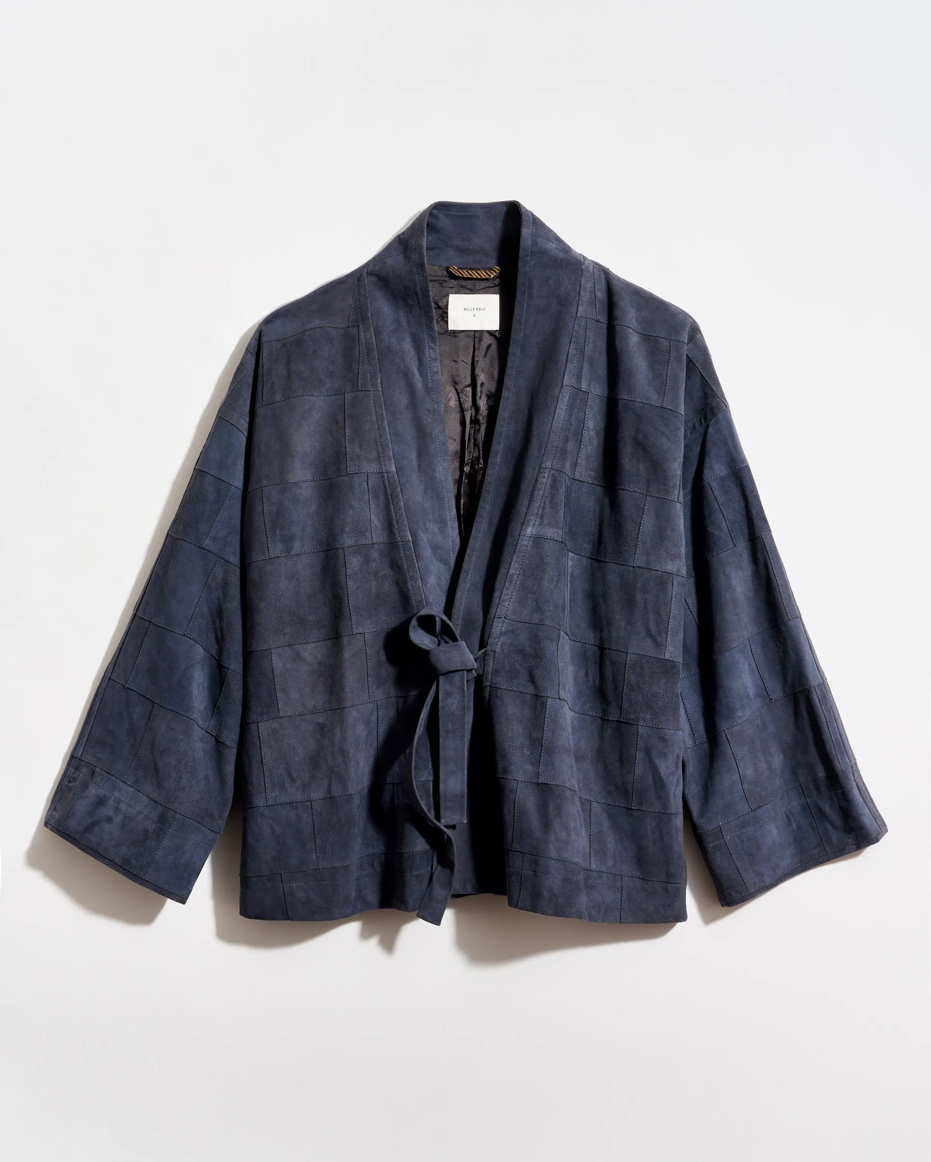 Patchwork Garment Dyed Suede Jacket sold by Billy Reid