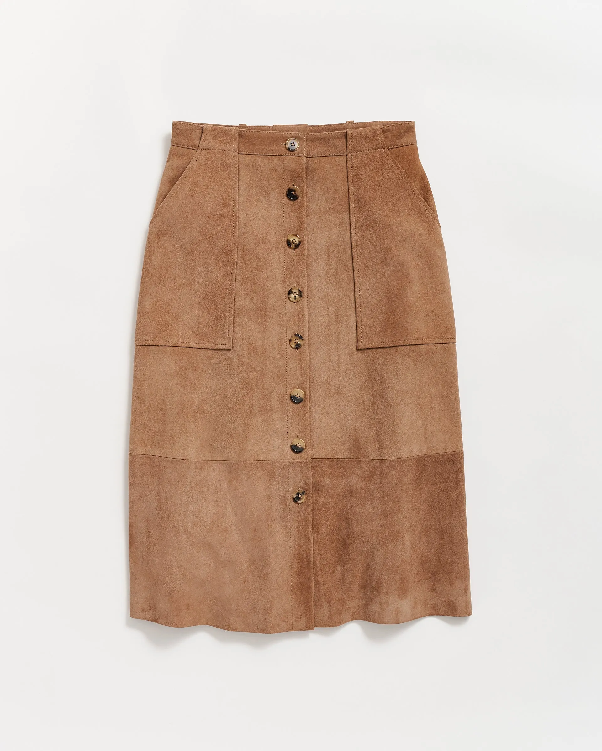 Mitchell Suede Skirt sold by Billy Reid product image thumbnail 4