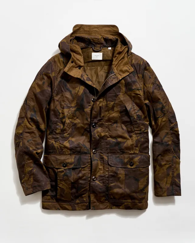 Waxed Lodge Jacket sold by Billy Reid