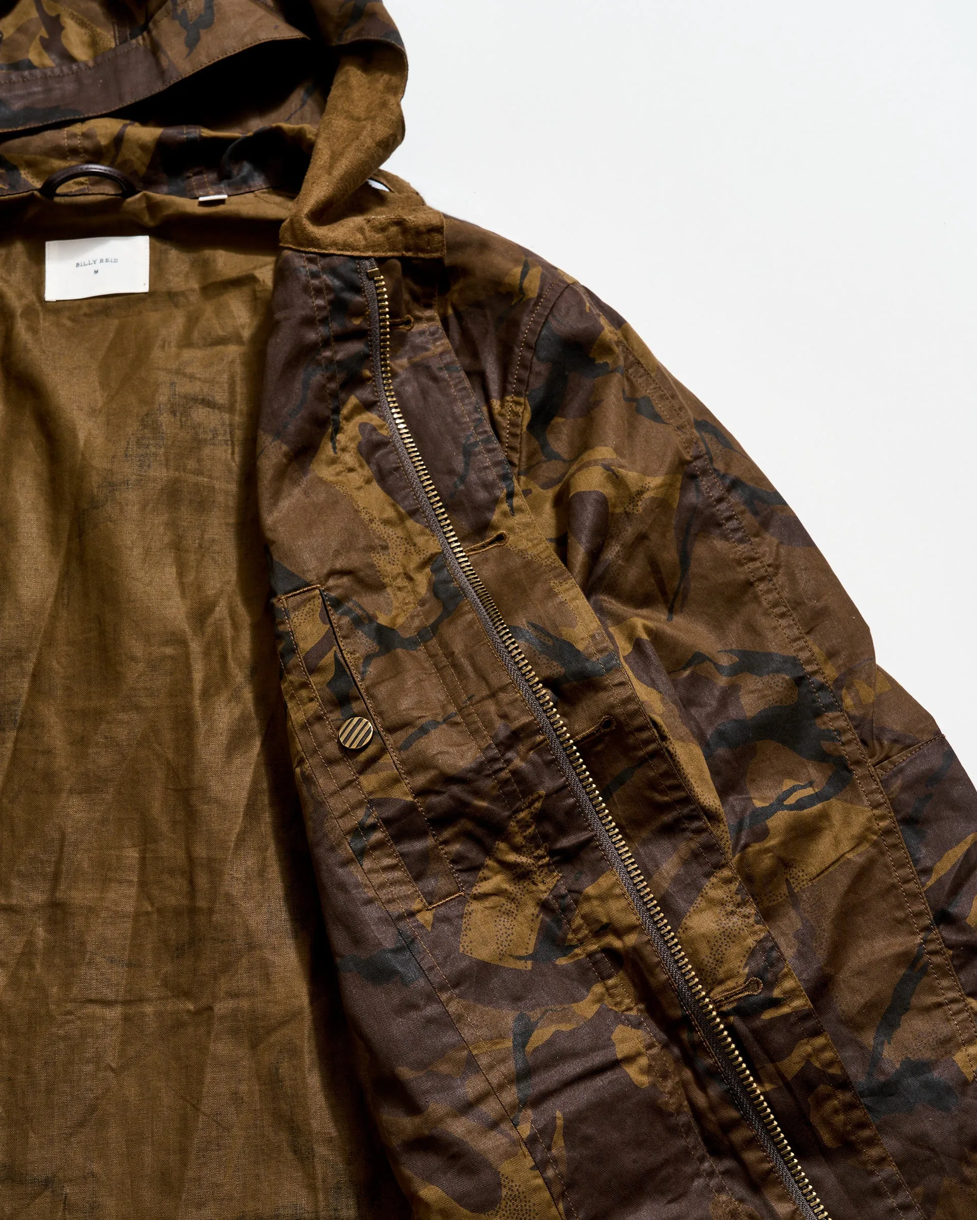 Waxed Lodge Jacket sold by Billy Reid product image thumbnail 4