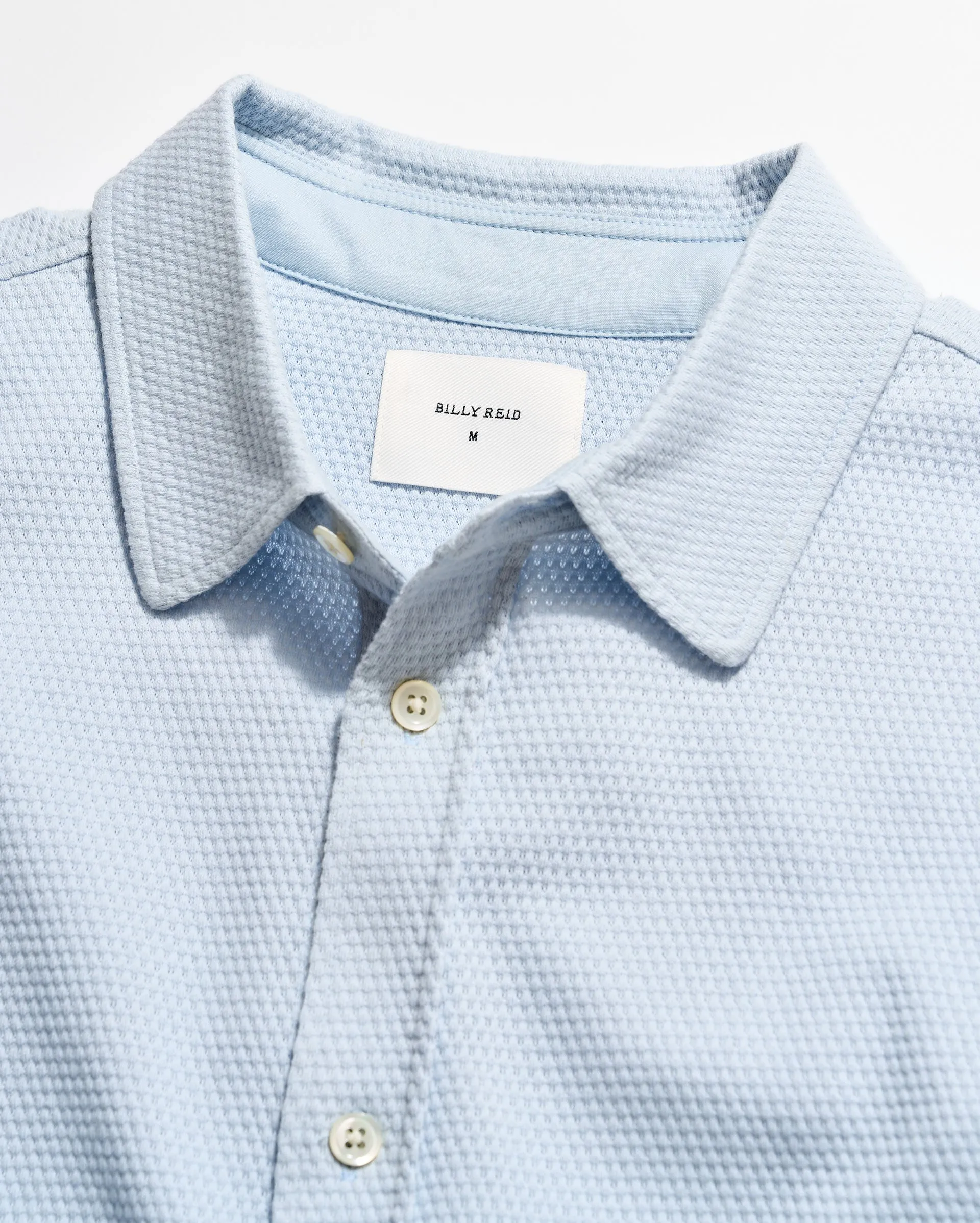 Long Sleeve Textured Yellowhammer Shirt sold by Billy Reid product image thumbnail 5