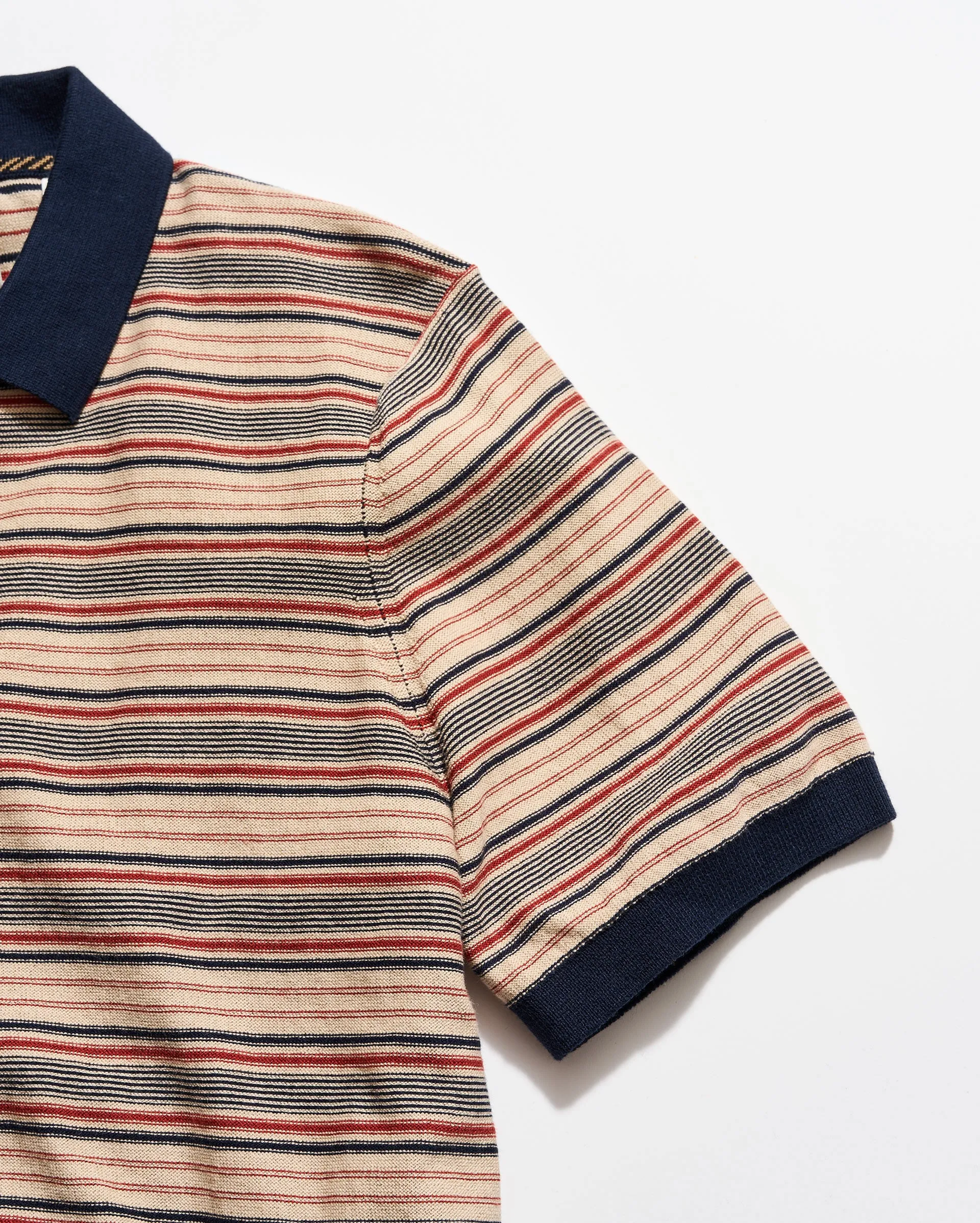 Vintage Stripe Sweater Polo sold by Billy Reid product image thumbnail 3