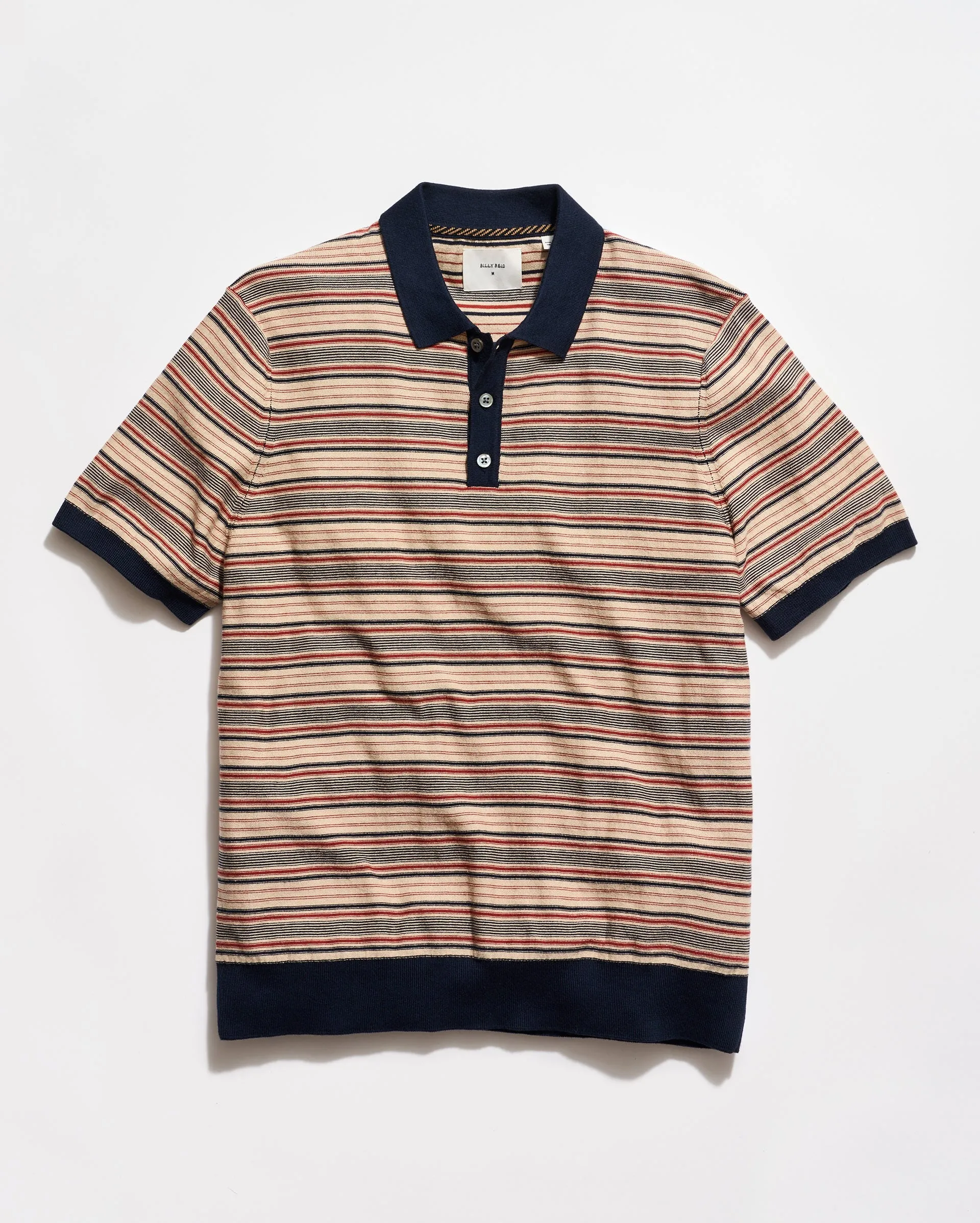 Vintage Stripe Sweater Polo sold by Billy Reid