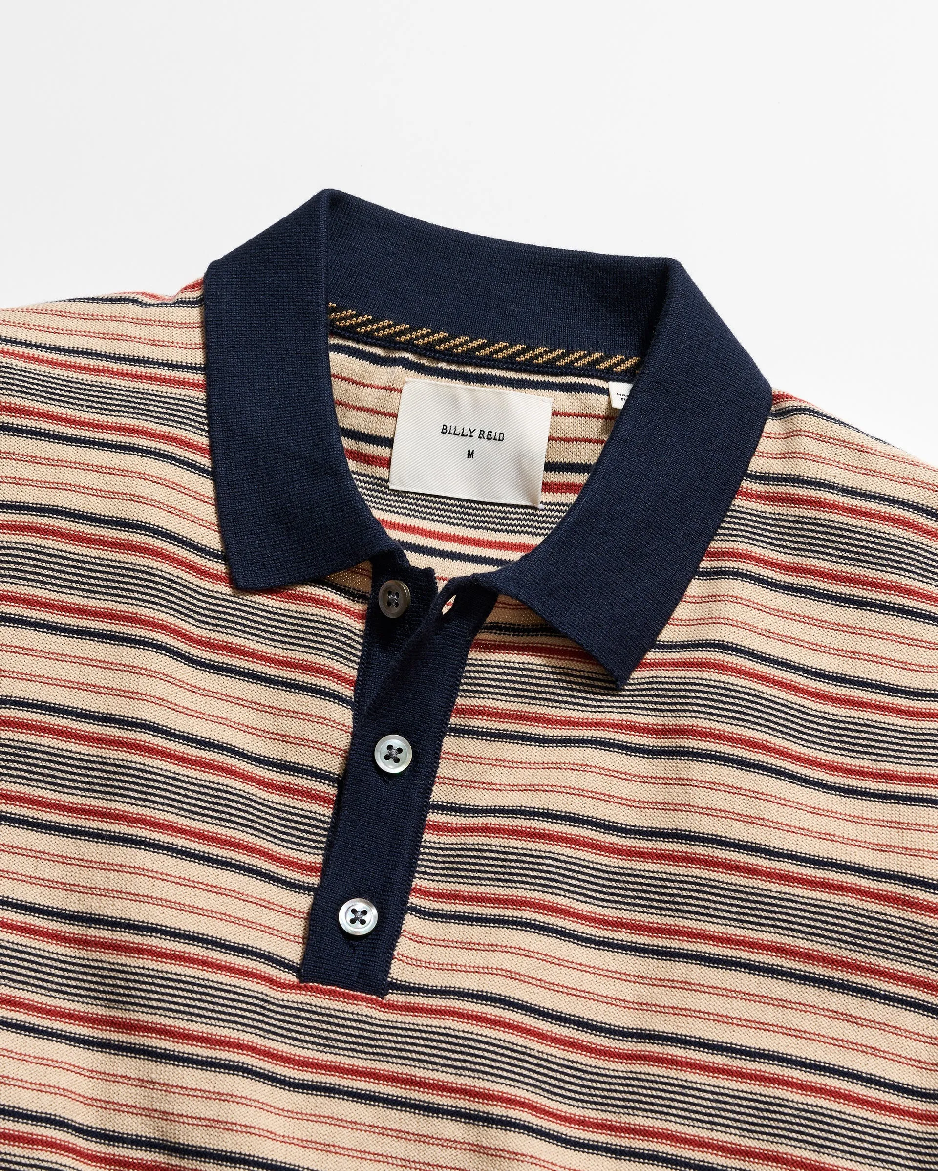 Vintage Stripe Sweater Polo sold by Billy Reid product image thumbnail 2