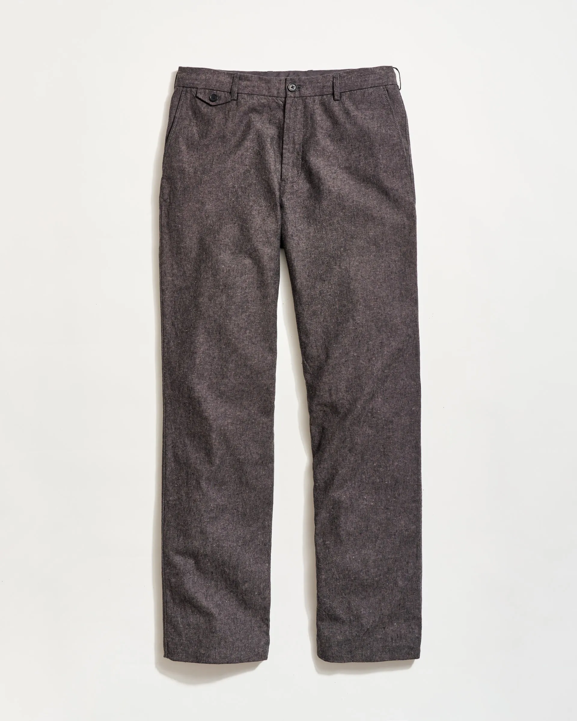 Chambray Flat Front Pant sold by Billy Reid