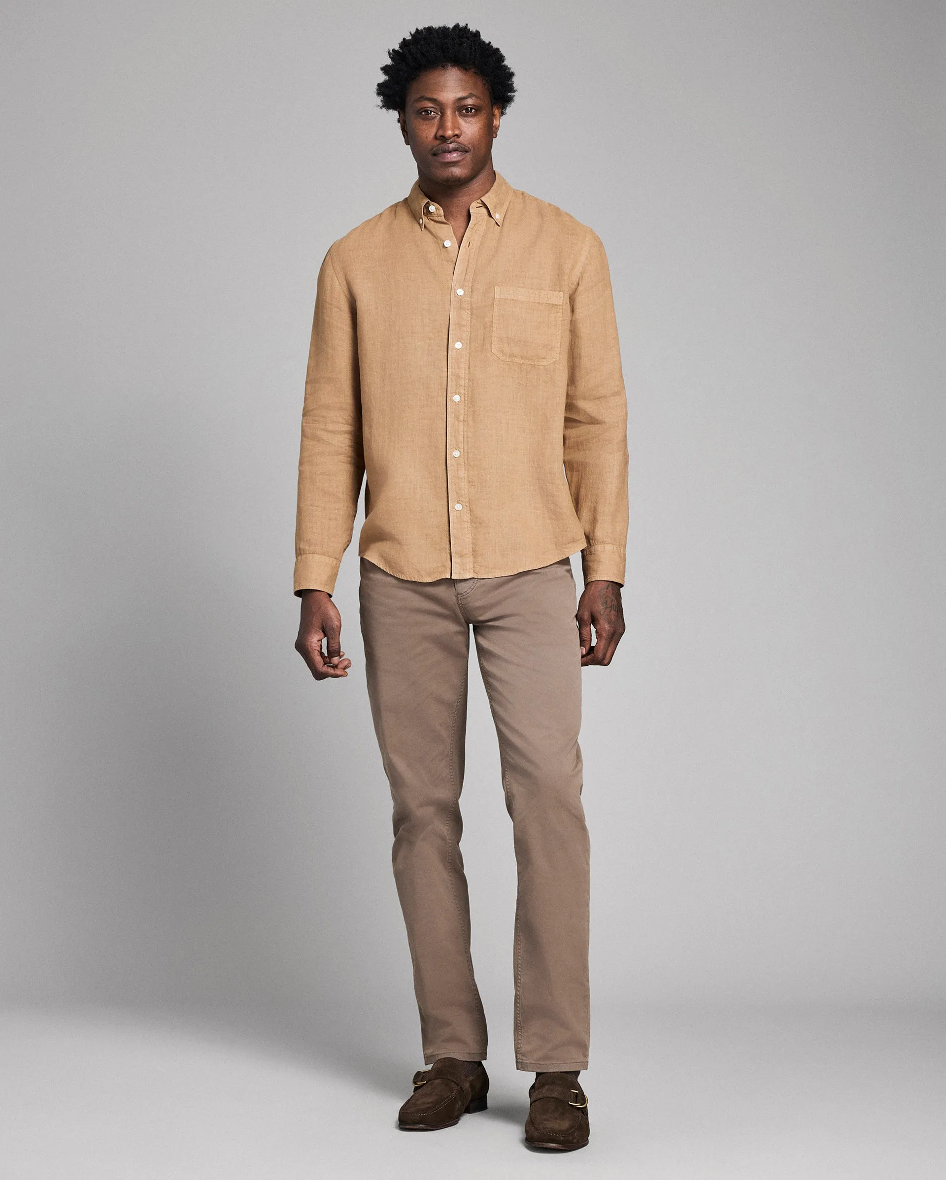 Tuscumbia Linen Shirt Button Down sold by Billy Reid product image thumbnail 2