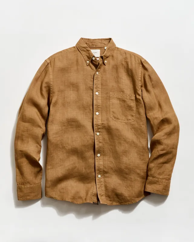 Tuscumbia Linen Shirt Button Down sold by Billy Reid