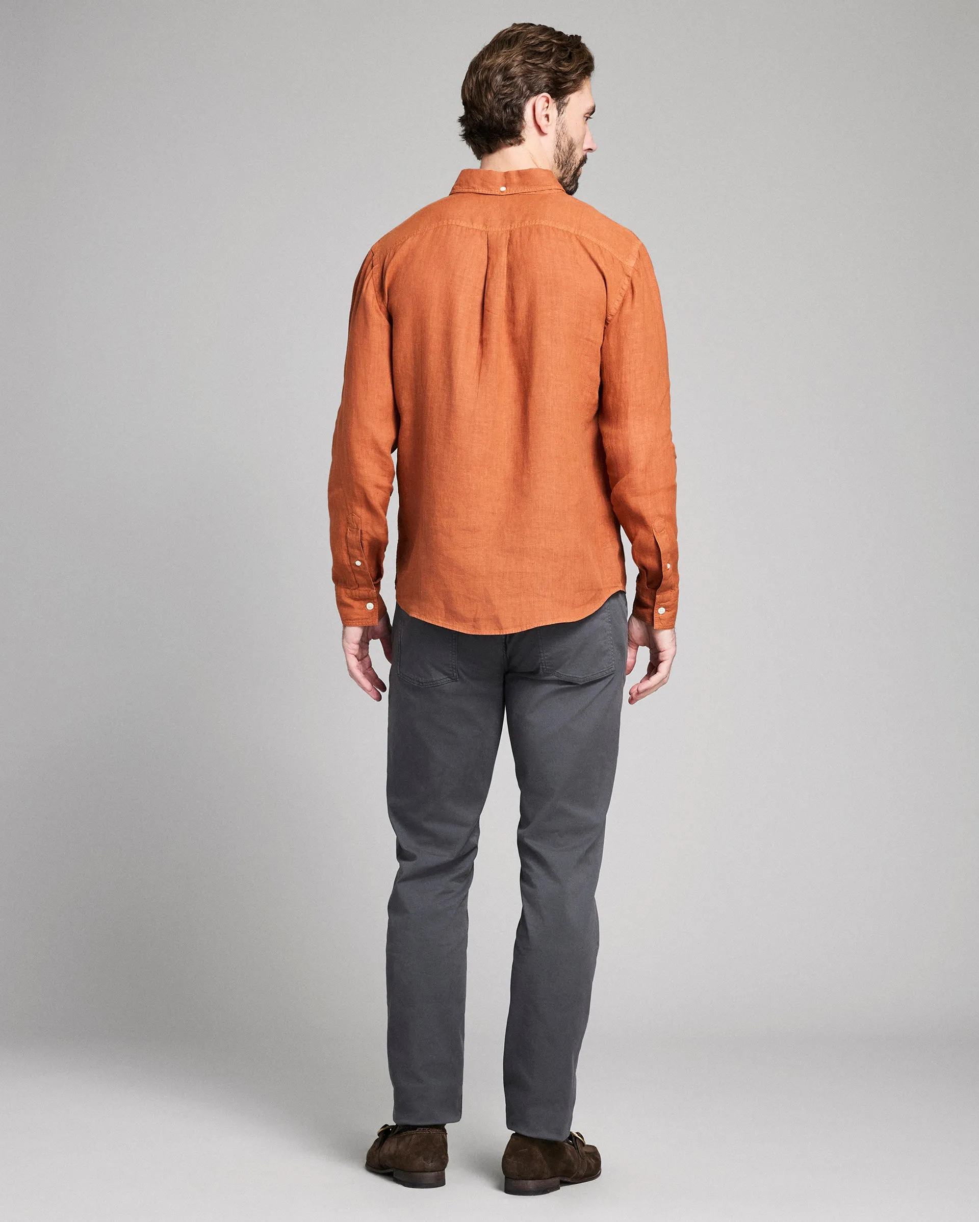 Tuscumbia Linen Shirt Button Down sold by Billy Reid product image thumbnail 3