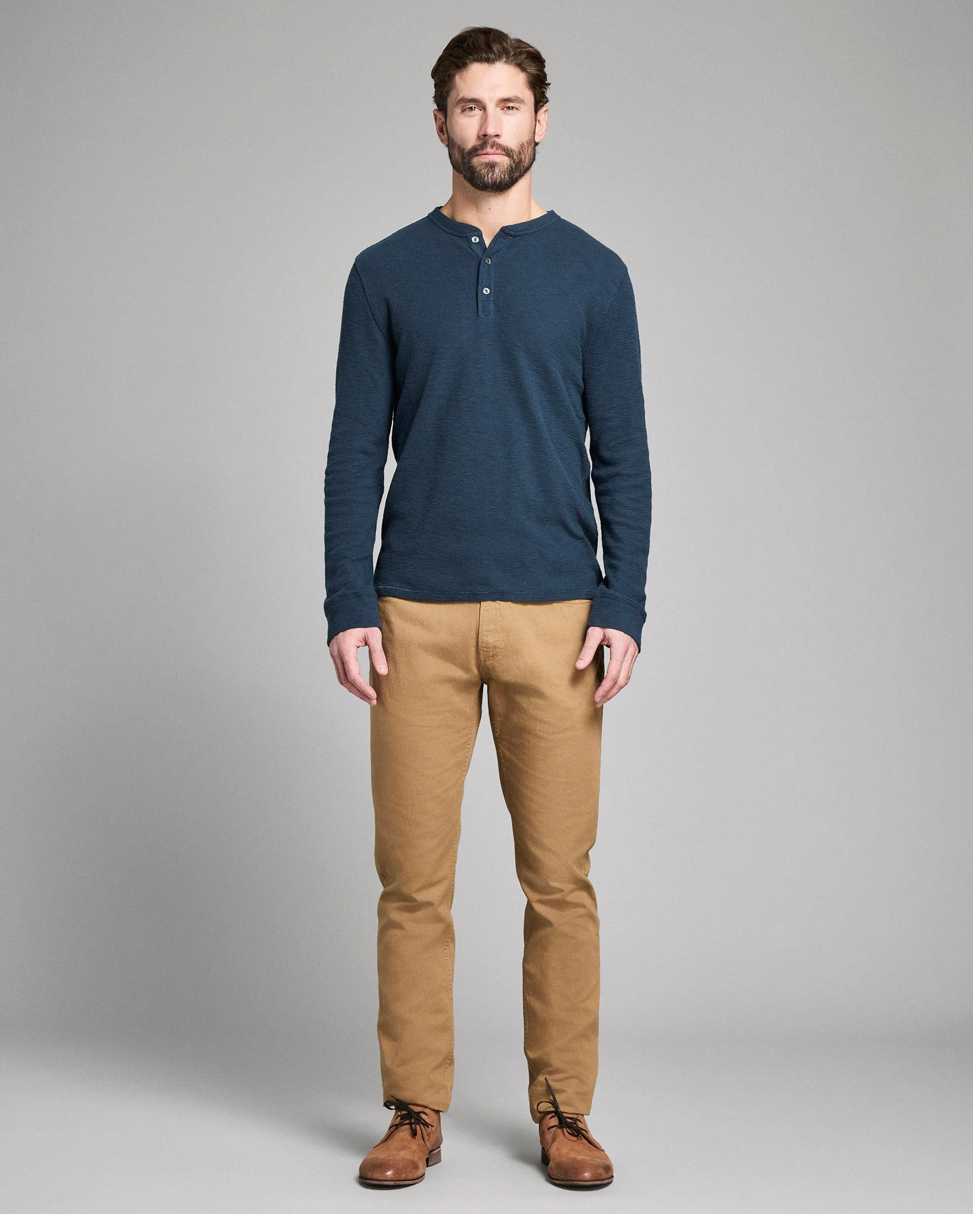 Slub Tuck Henley sold by Billy Reid product image thumbnail 2