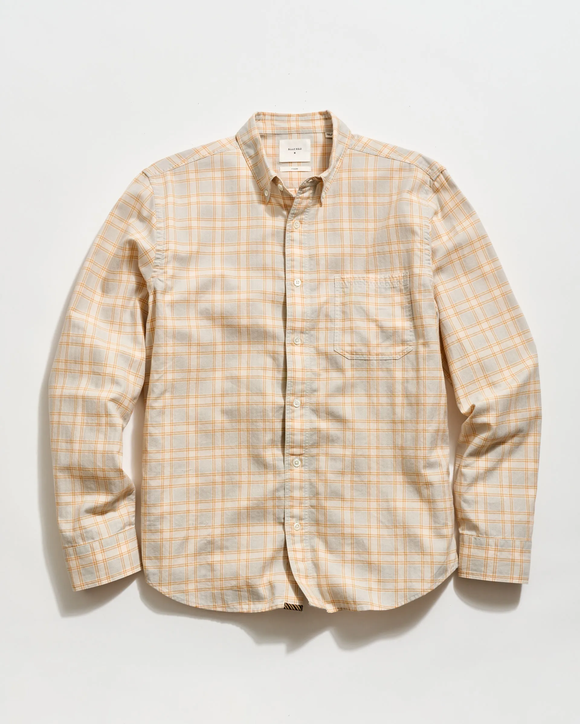 Melange Plaid Tuscumbia Shirt Button Down sold by Billy Reid