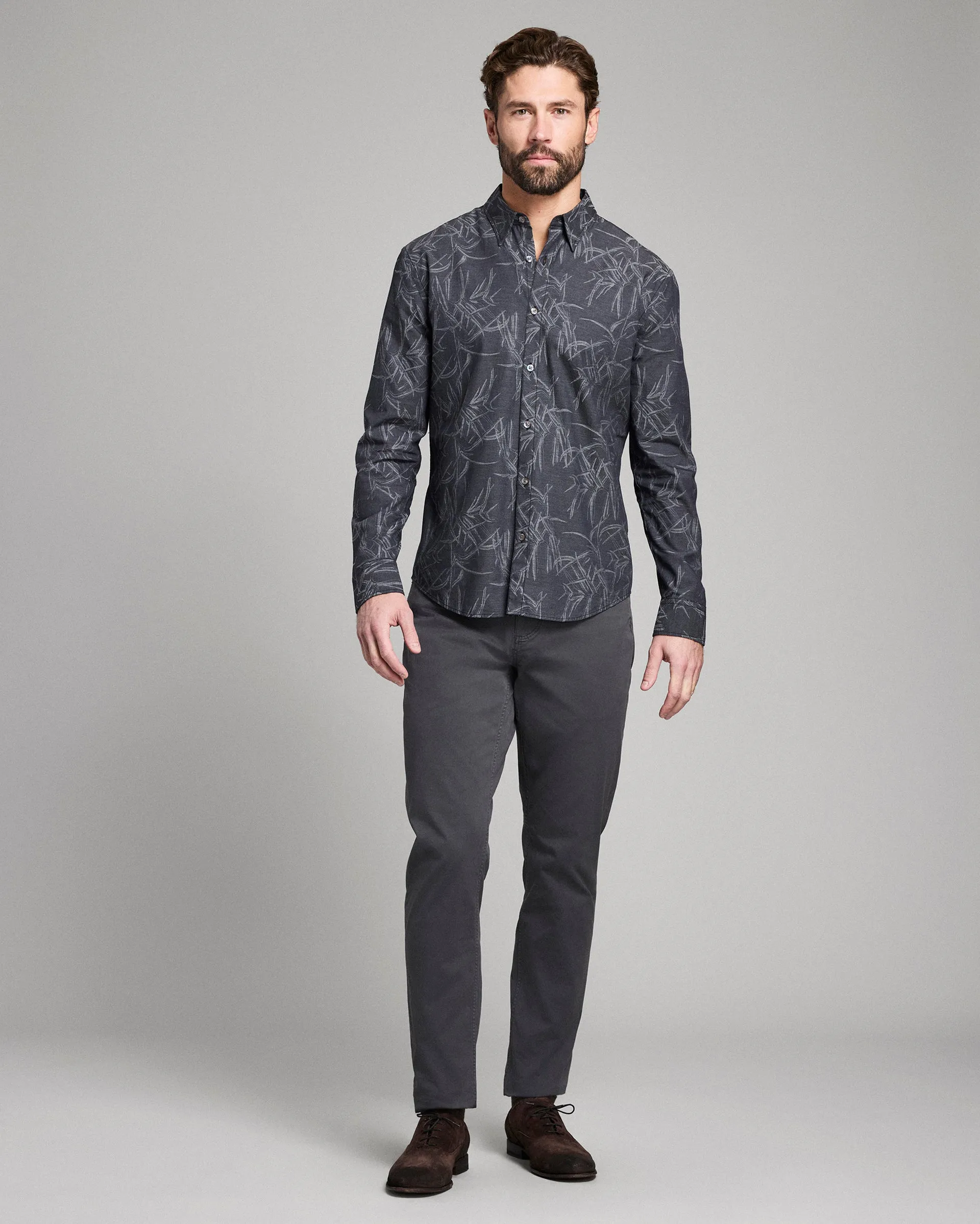 Melange Reeds Wilson Shirt sold by Billy Reid product image thumbnail 2