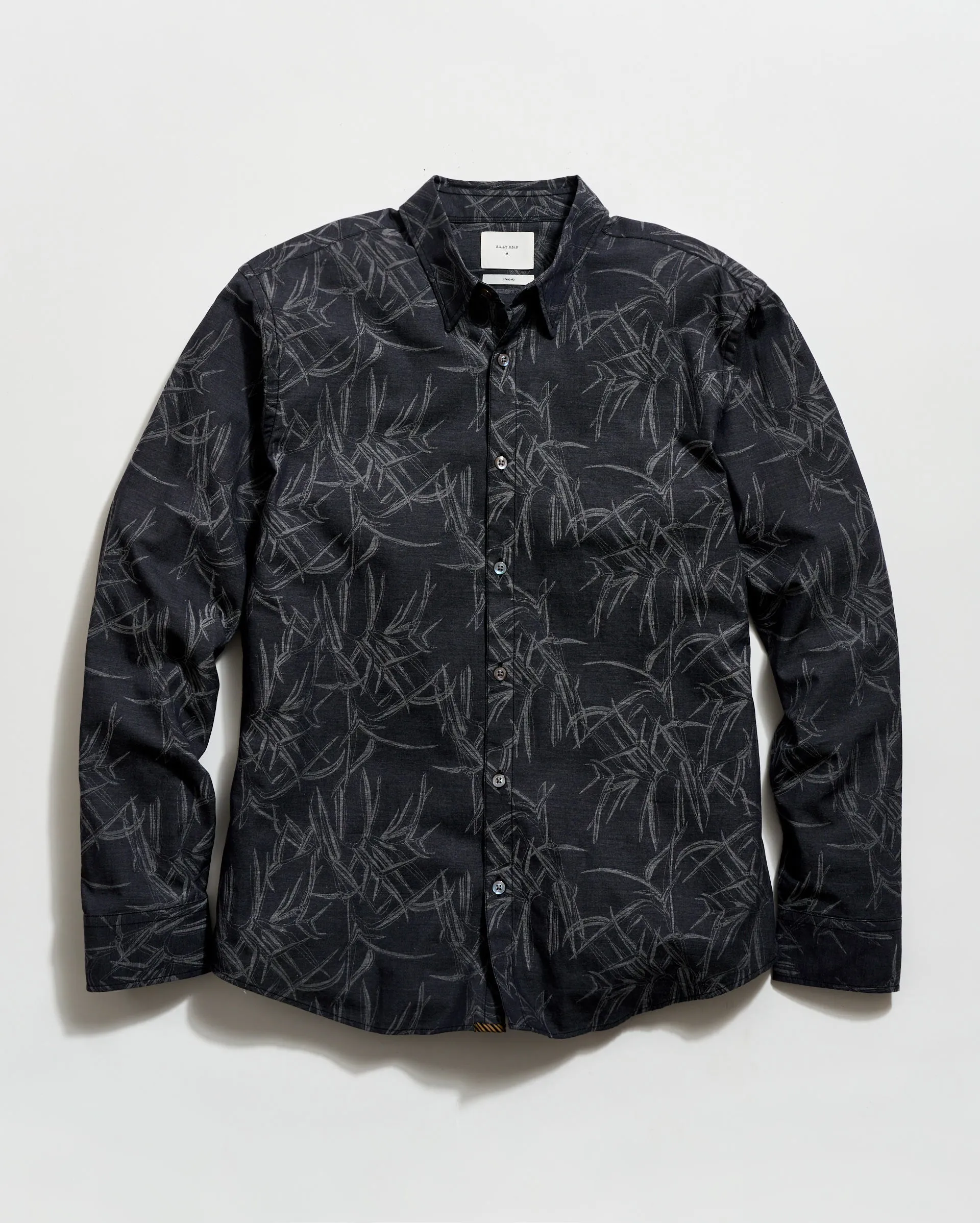 Melange Reeds Wilson Shirt sold by Billy Reid