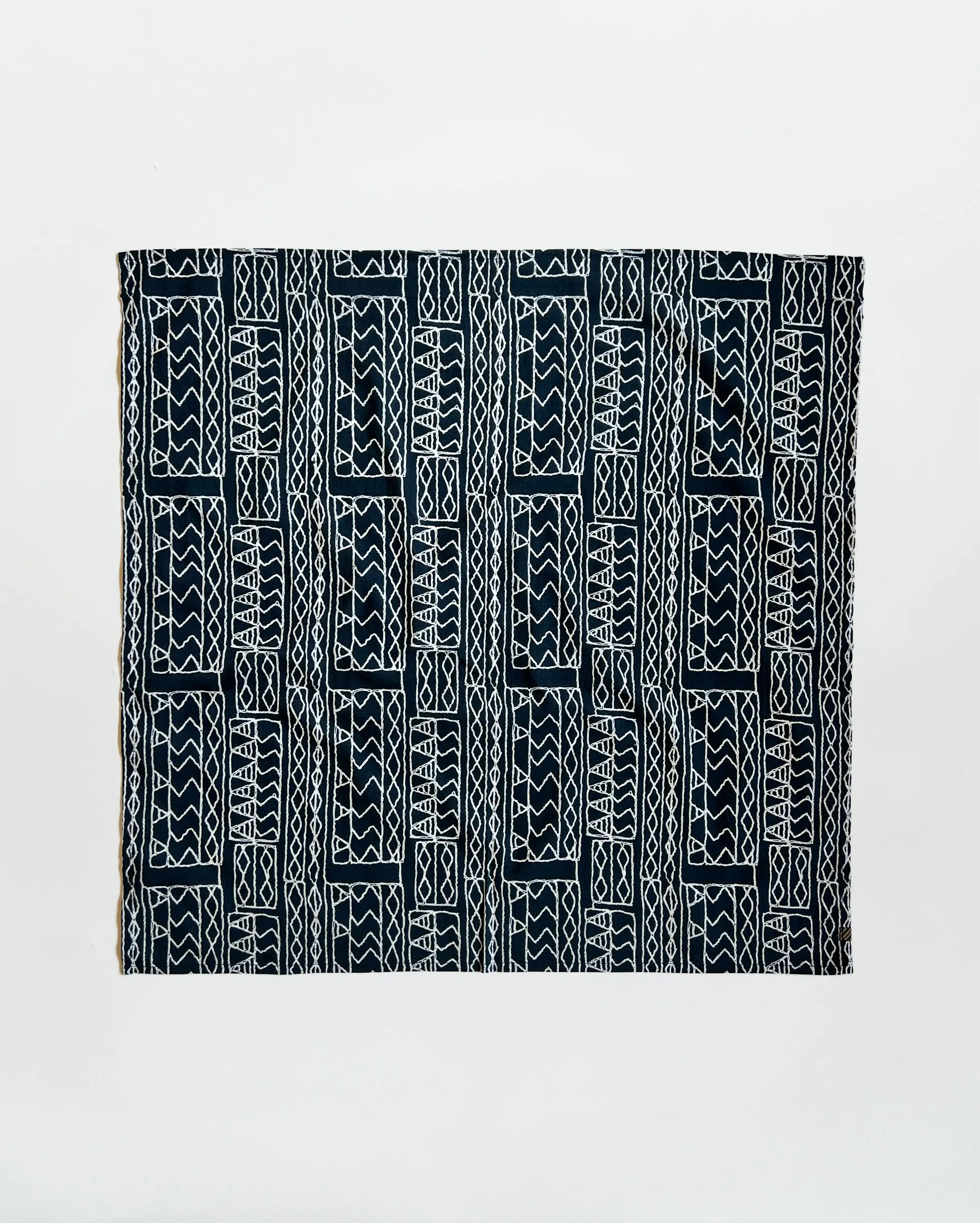 Geo Stitch Bandana sold by Billy Reid