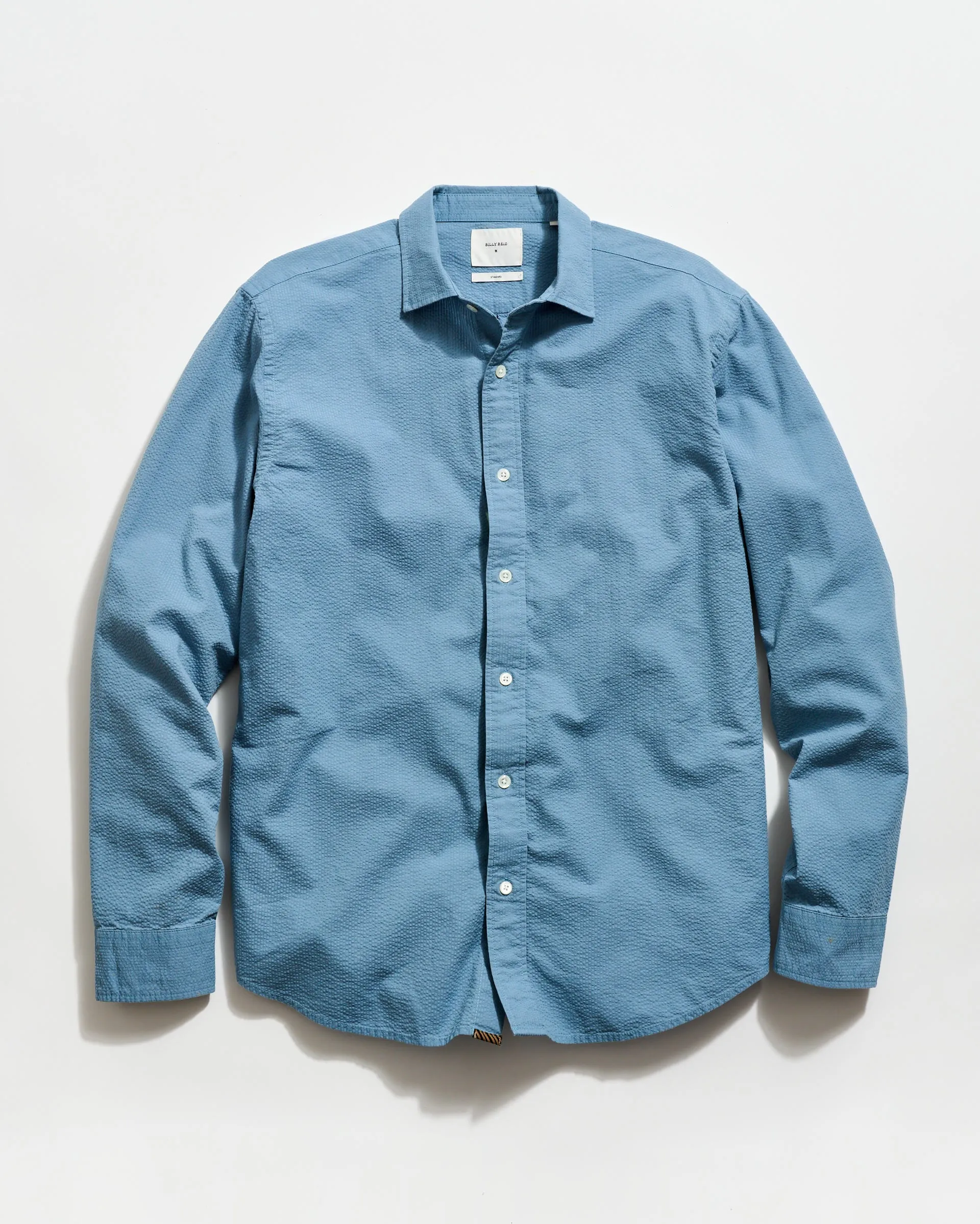 Seersucker Cedar Shirt sold by Billy Reid