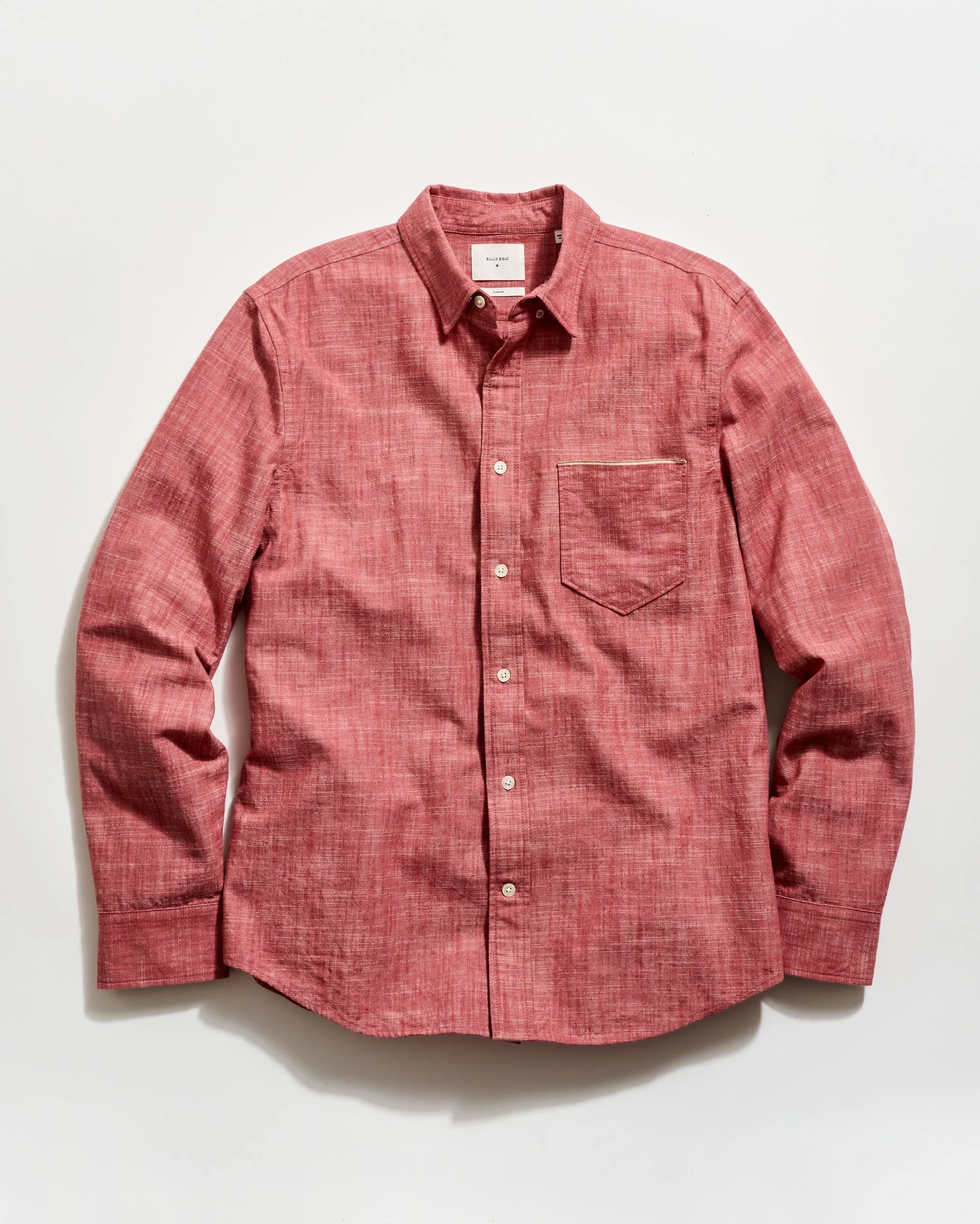 Slub Cotton MSL 1-Pocket Shirt sold by Billy Reid