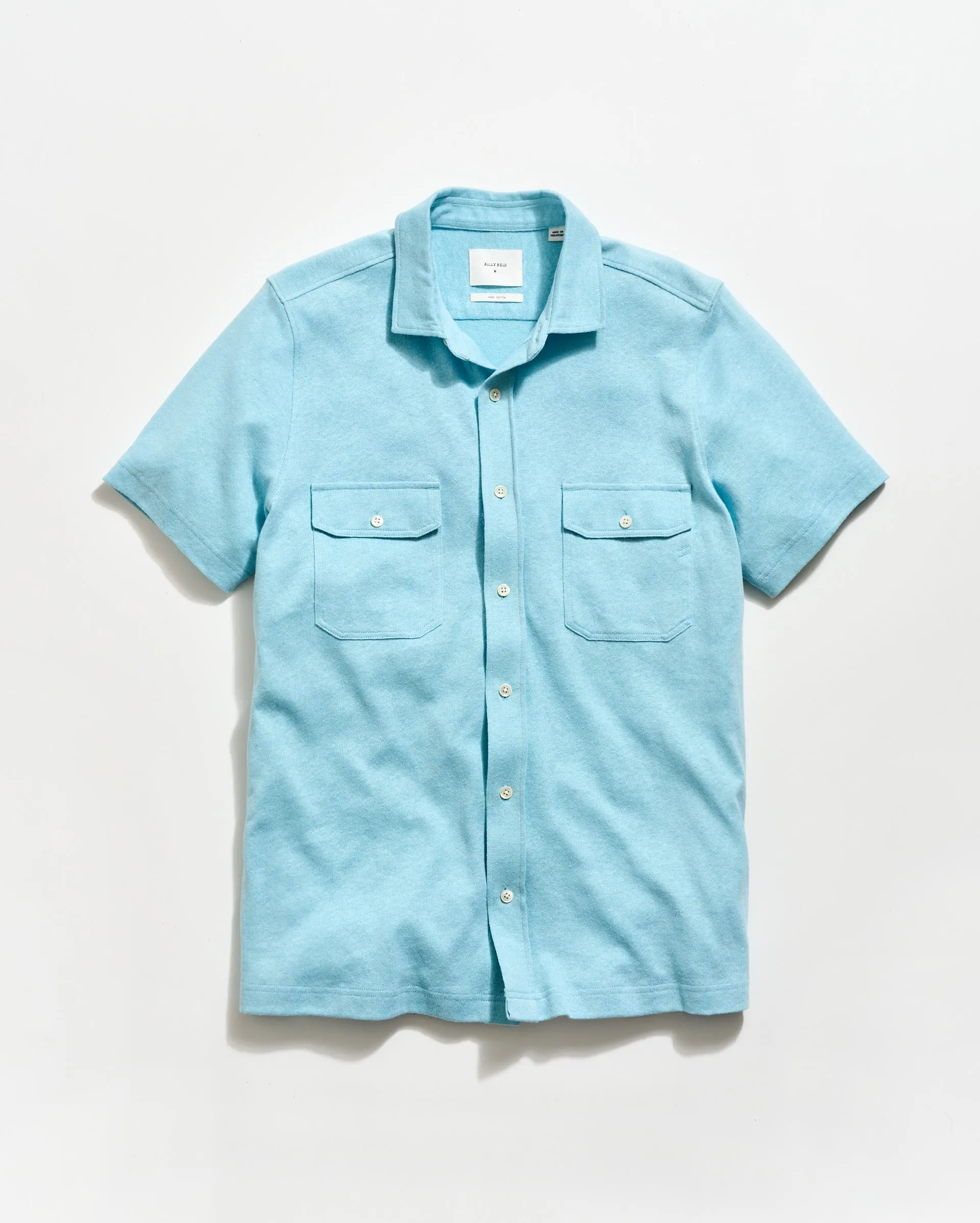 Short Sleeve Hemp Cotton Knit Shirt sold by Billy Reid