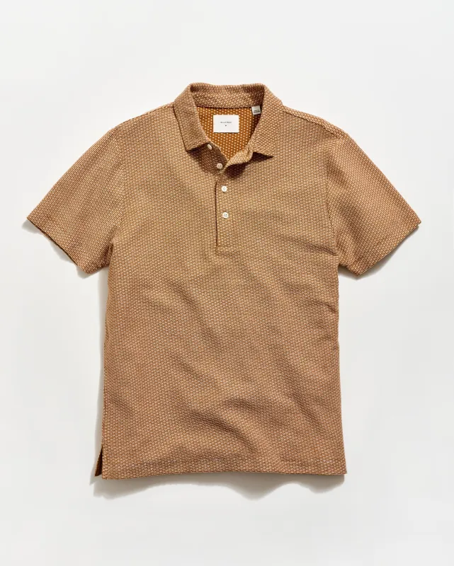 Domino Jacquard Polo made by Billy Reid
