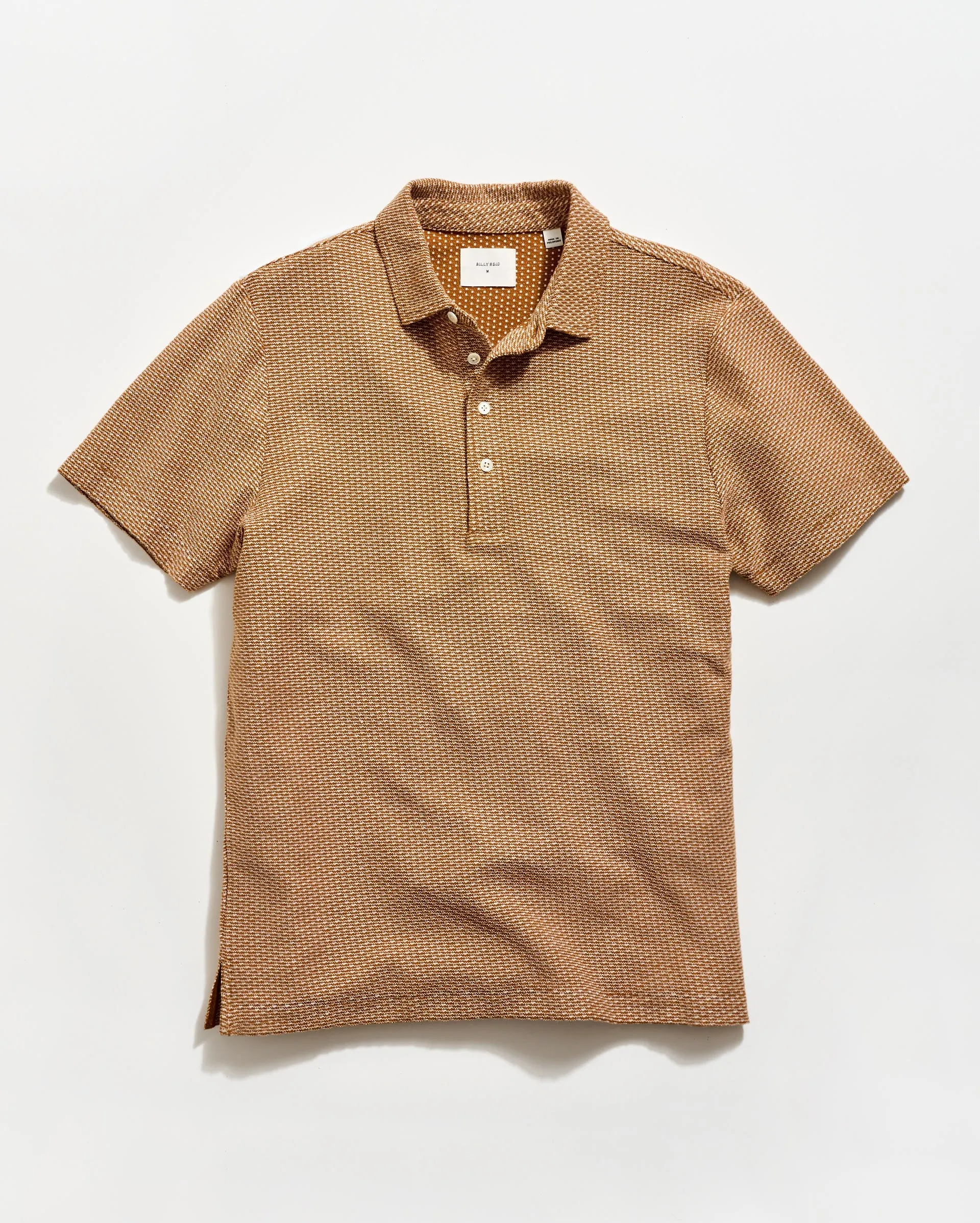 Domino Jacquard Polo sold by Billy Reid