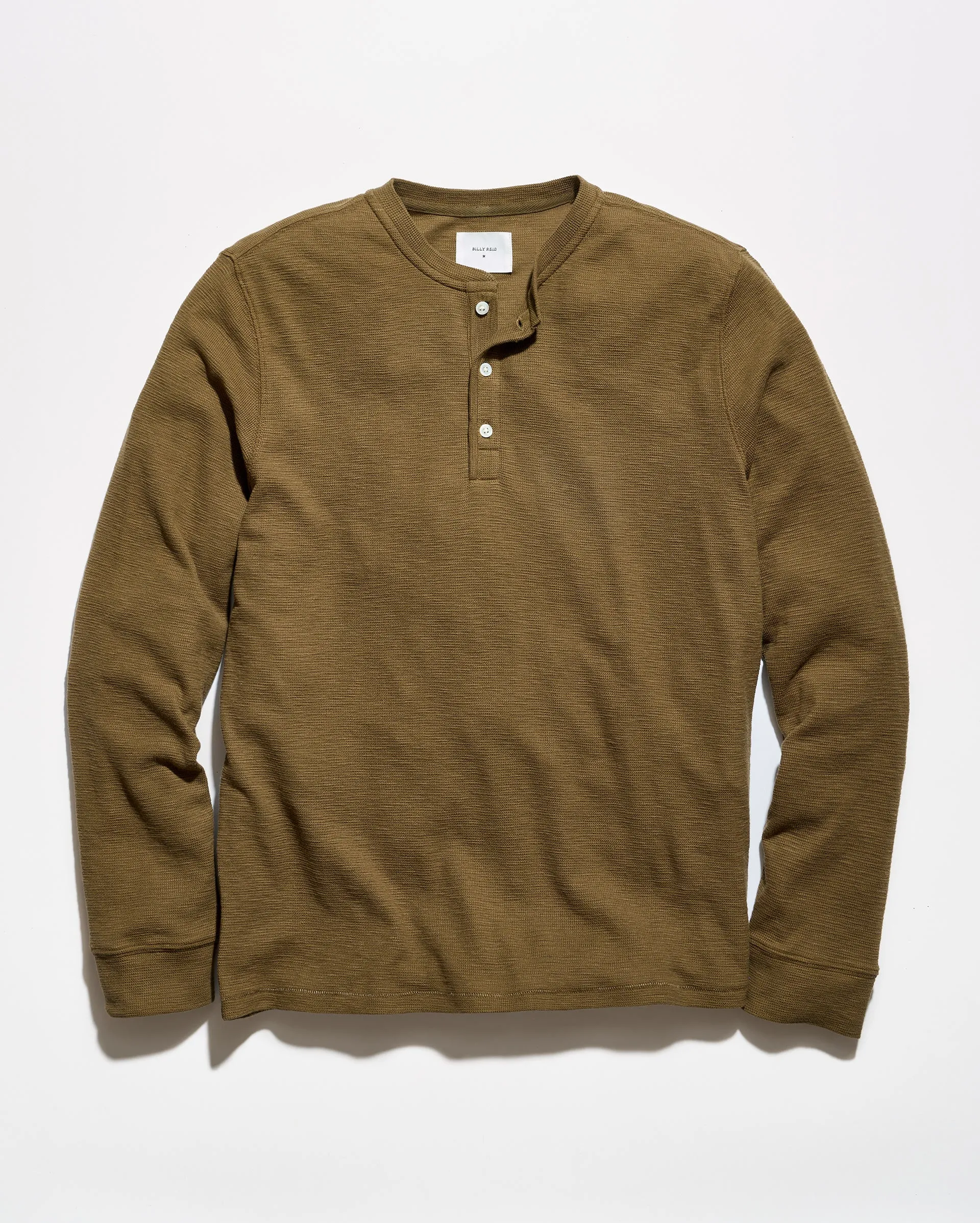 Slub Tuck Henley sold by Billy Reid