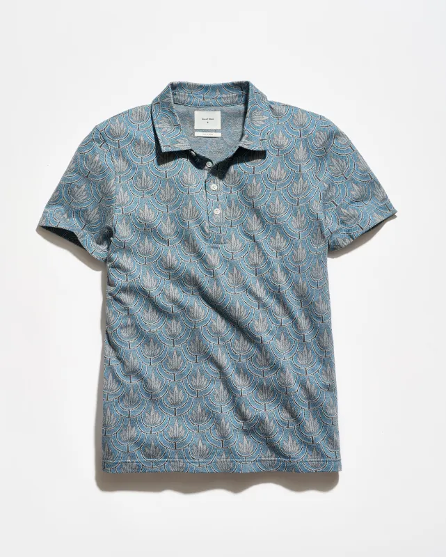 Numajiri Andrews Floral Polo made by Billy Reid