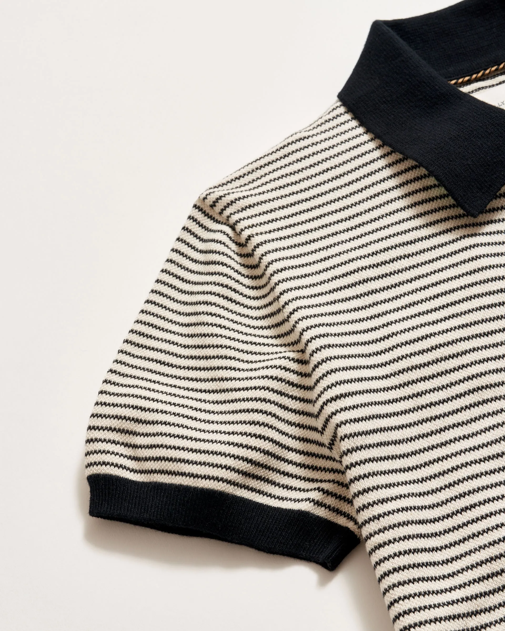 Stripe Sweater Polo sold by Billy Reid product image thumbnail 4