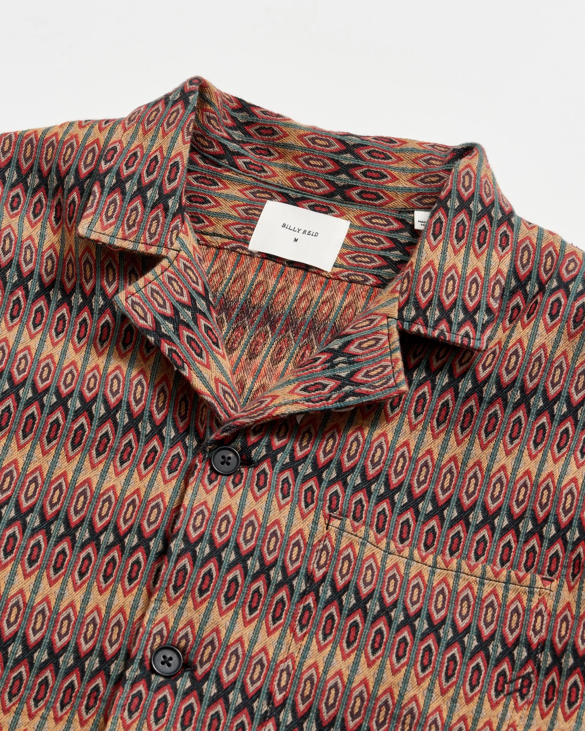 JACQUARD DECU SHIRT sold by Billy Reid product image thumbnail 4