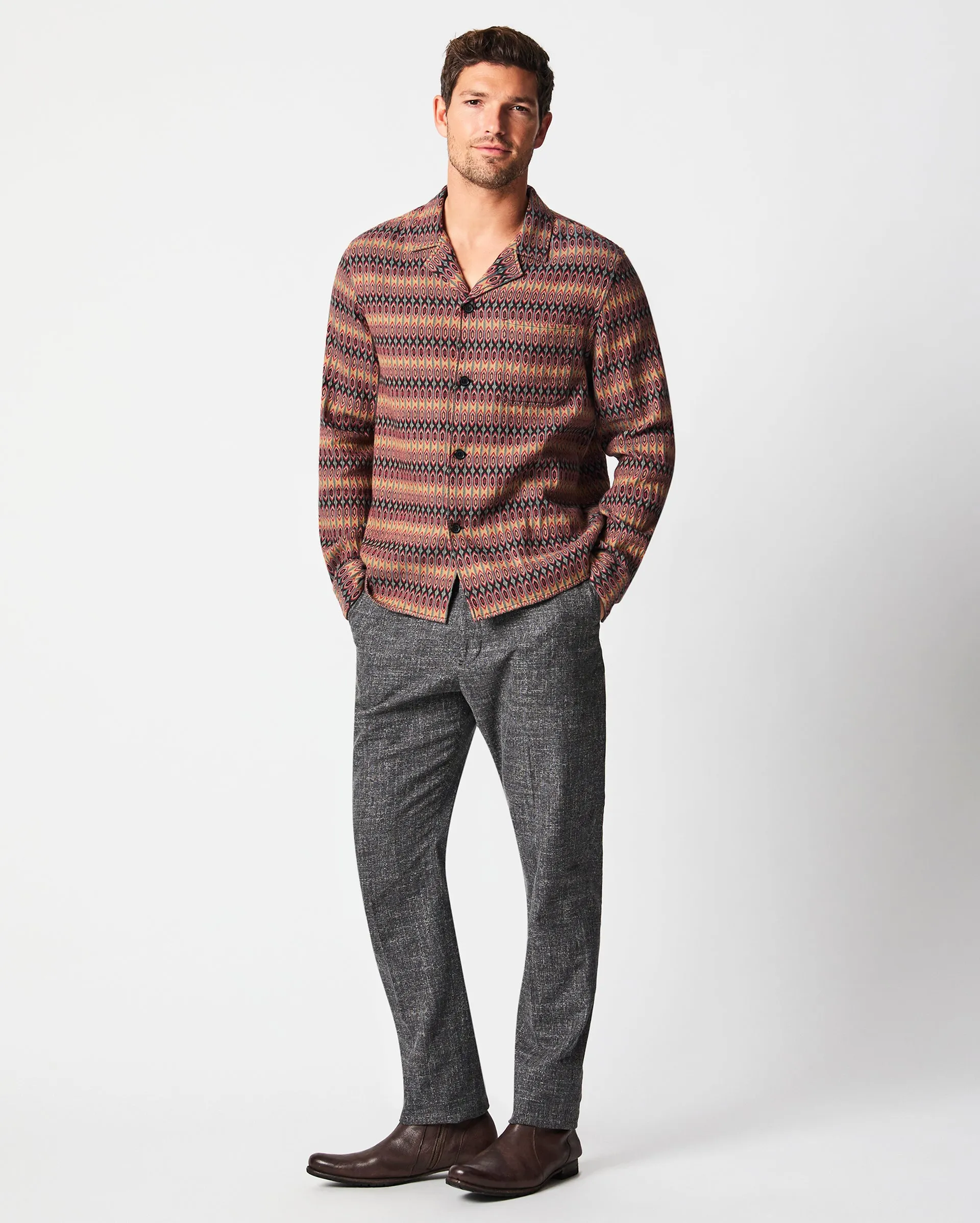 JACQUARD DECU SHIRT sold by Billy Reid product image thumbnail 2
