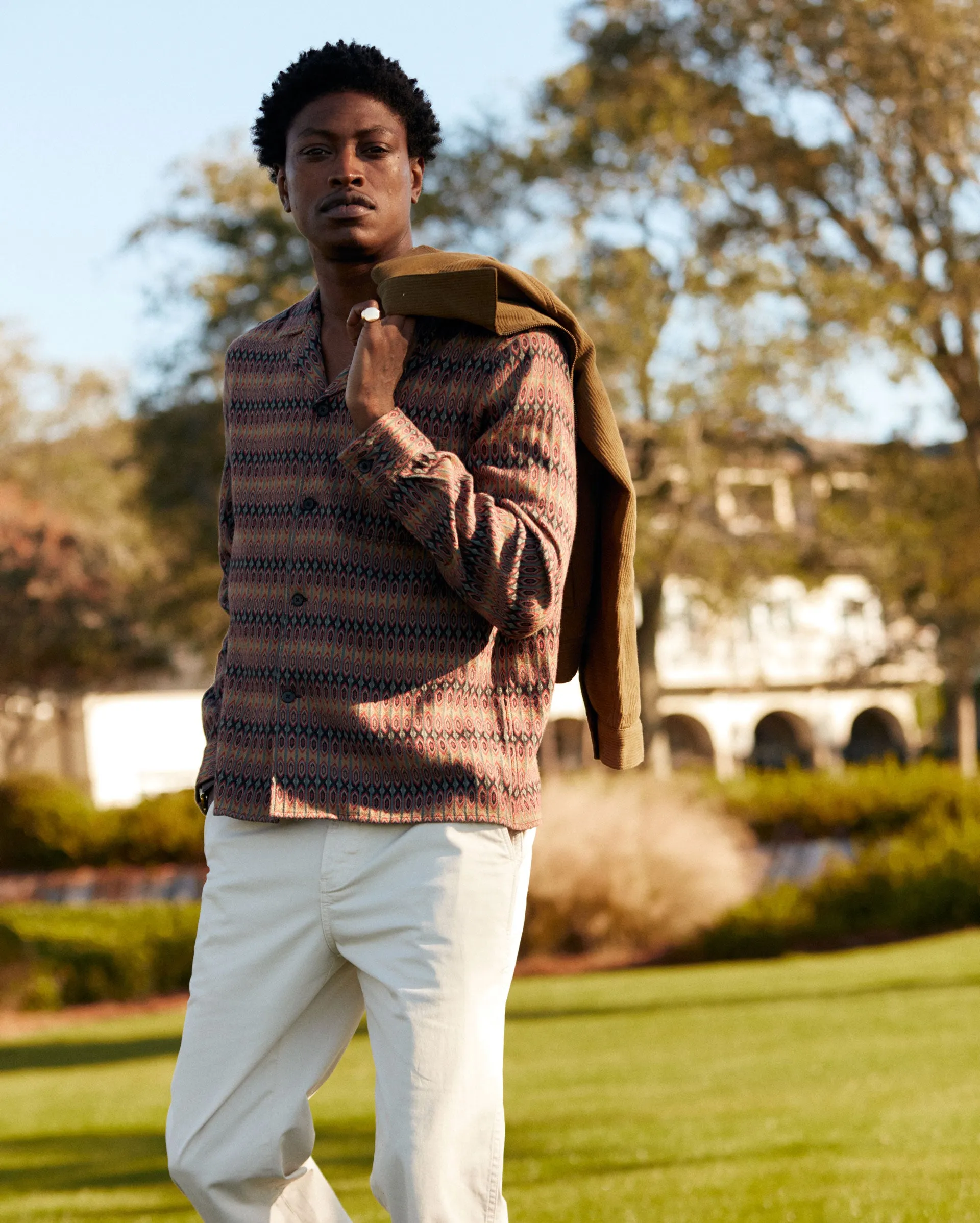 JACQUARD DECU SHIRT sold by Billy Reid product image thumbnail 3