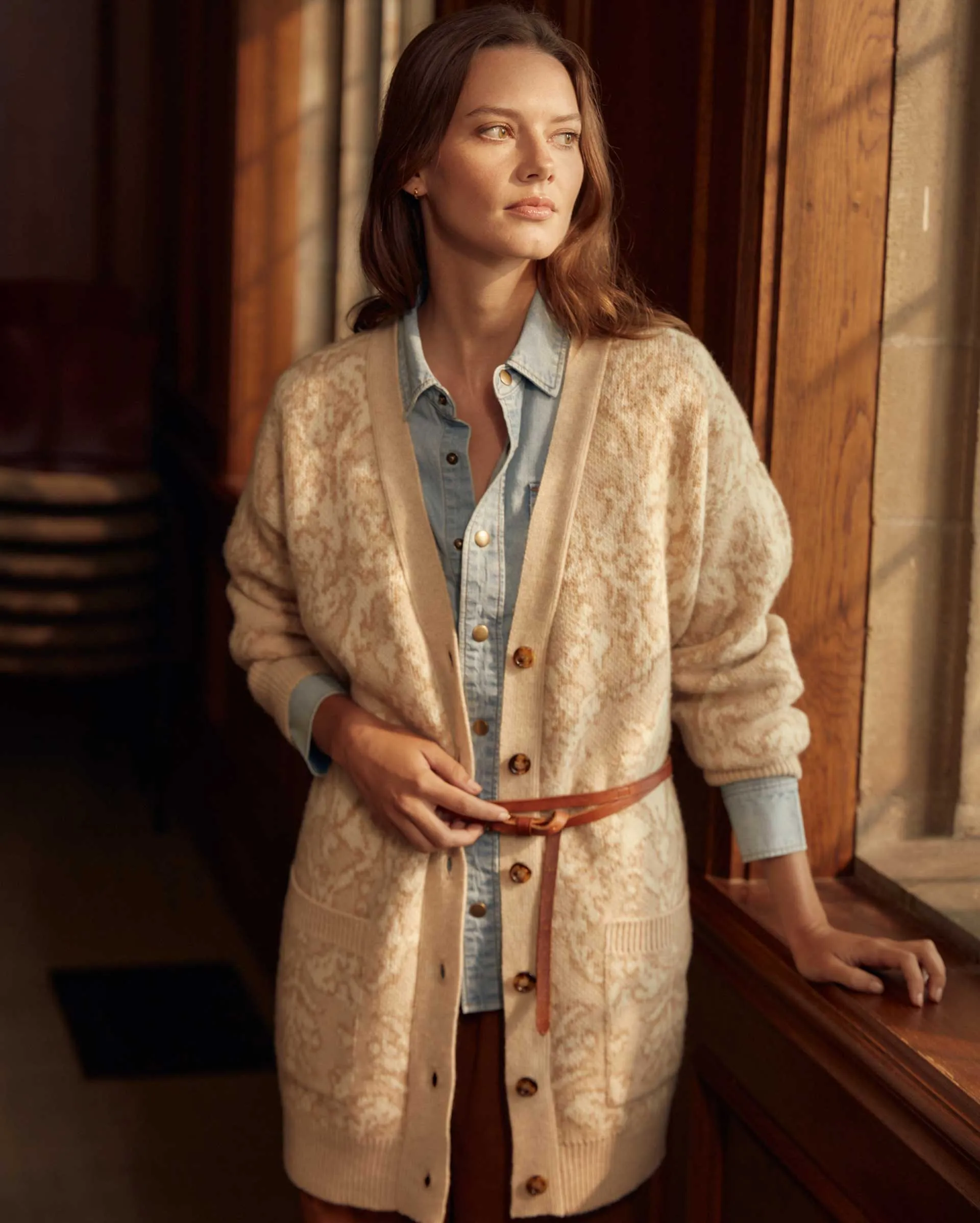 Boyfriend Cardigan sold by Billy Reid product image thumbnail 2