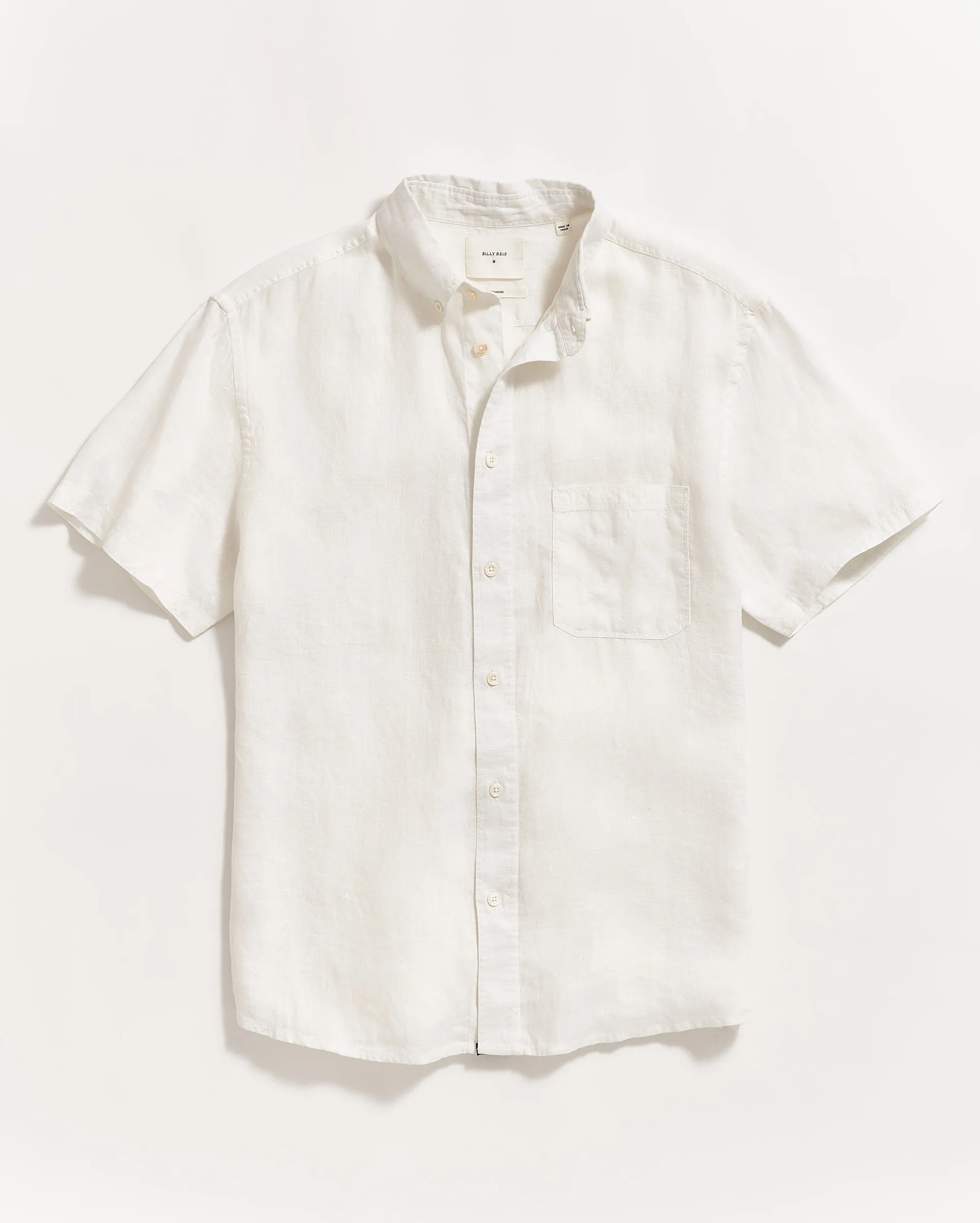 Short Sleeve Linen Tuscumbia Shirt Button Down sold by Billy Reid