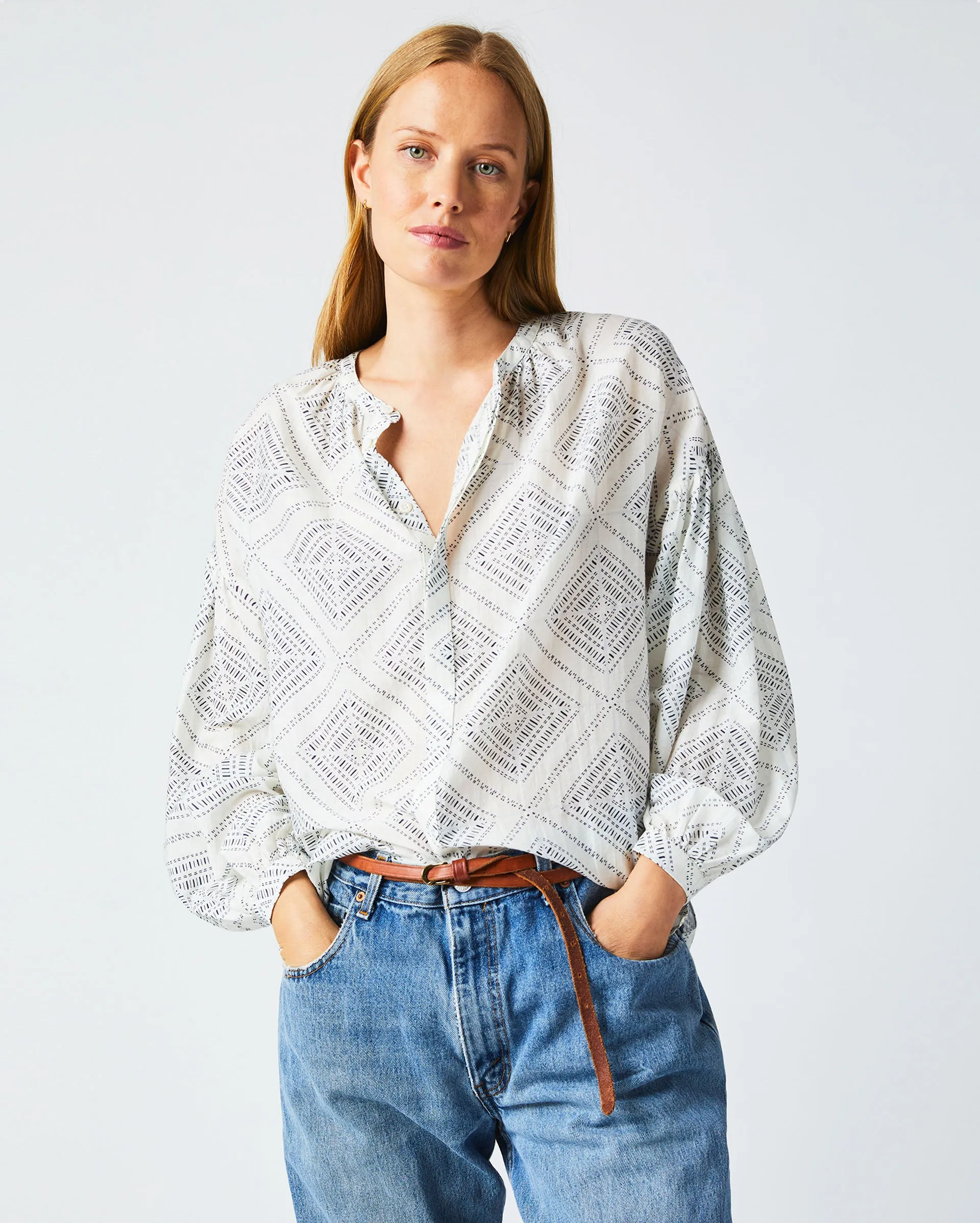 Poet Blouse sold by Billy Reid product image thumbnail 2