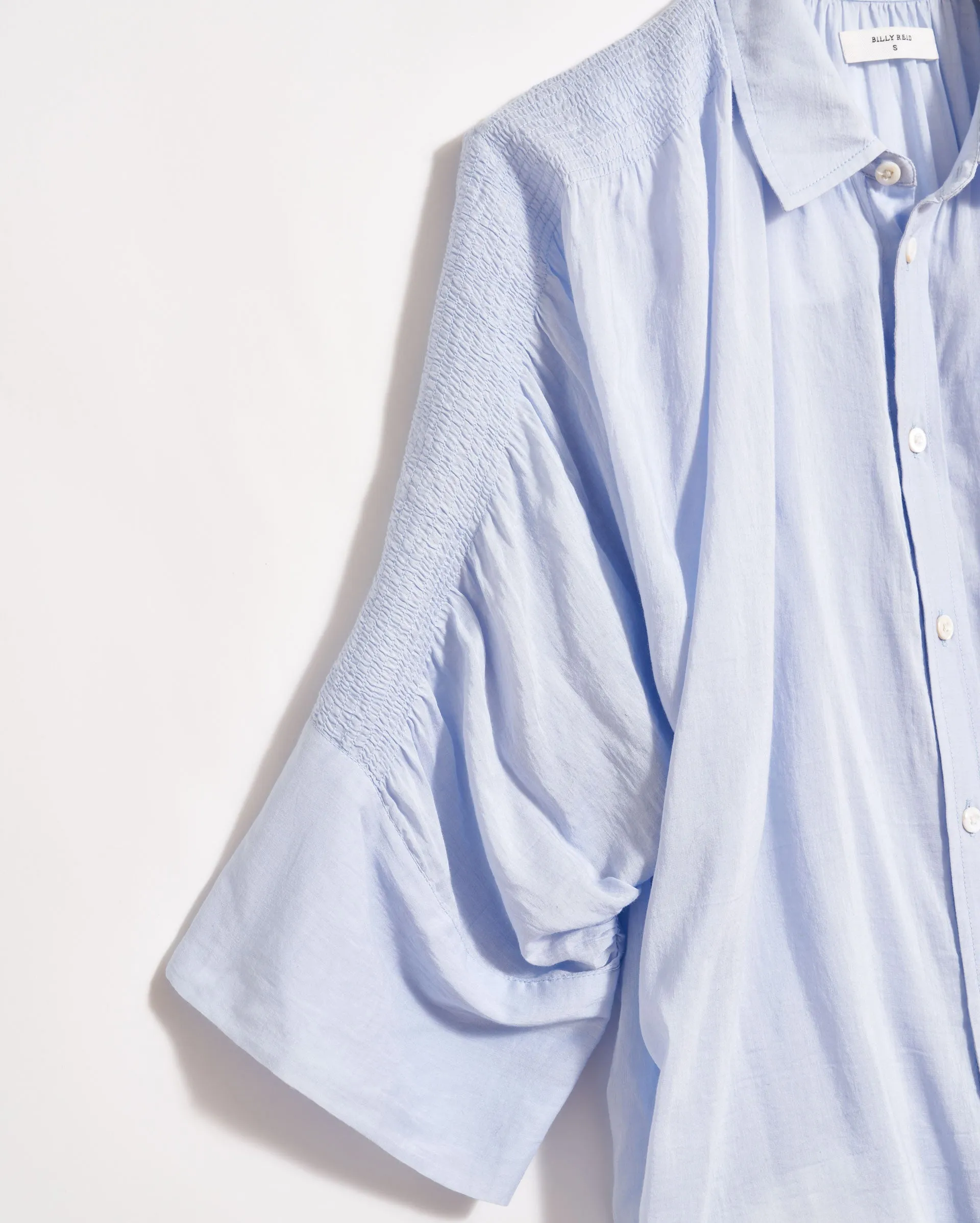 Shirred Sleeve Blouse sold by Billy Reid product image thumbnail 3