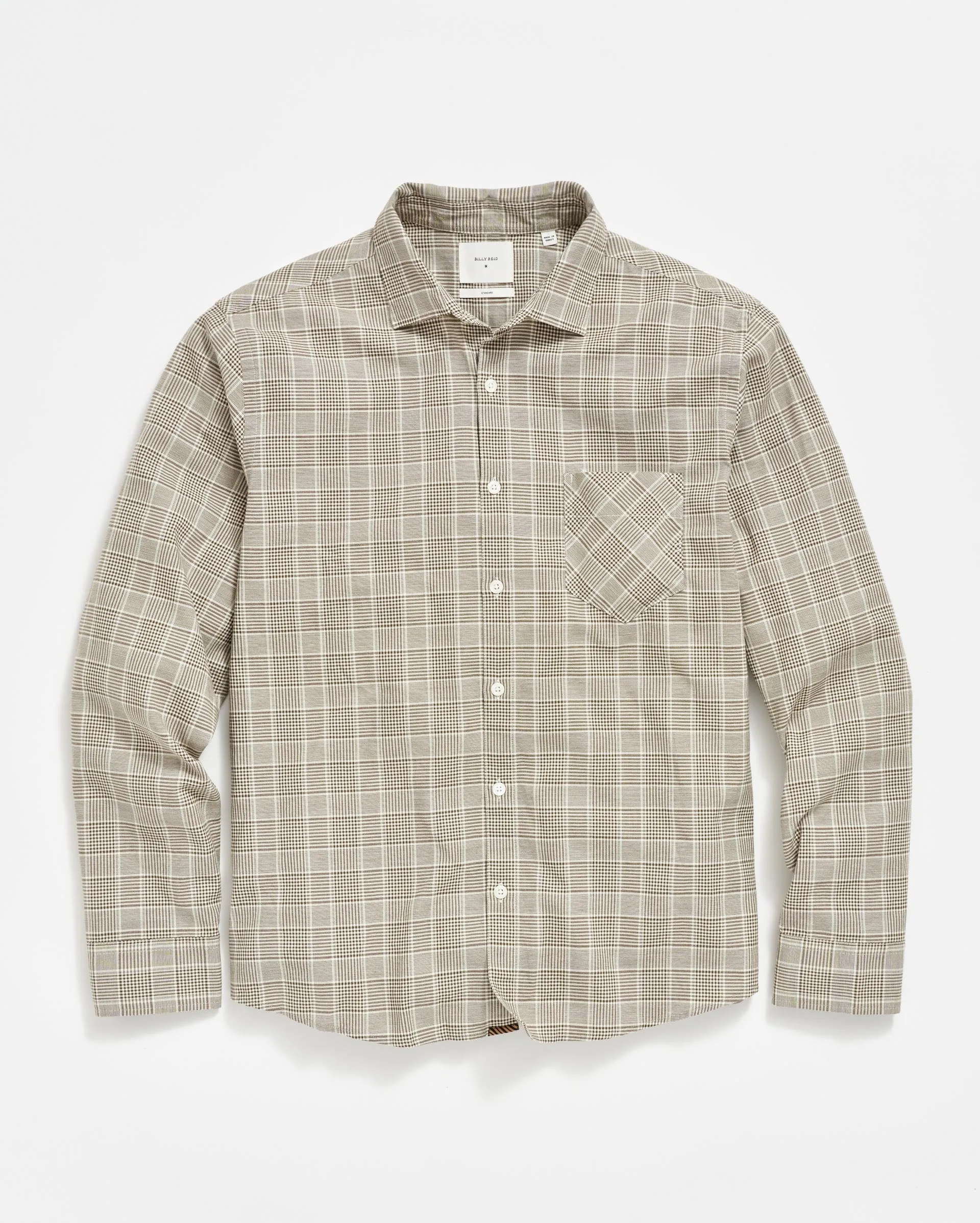 Oxford Glen Plaid John T Shirt sold by Billy Reid