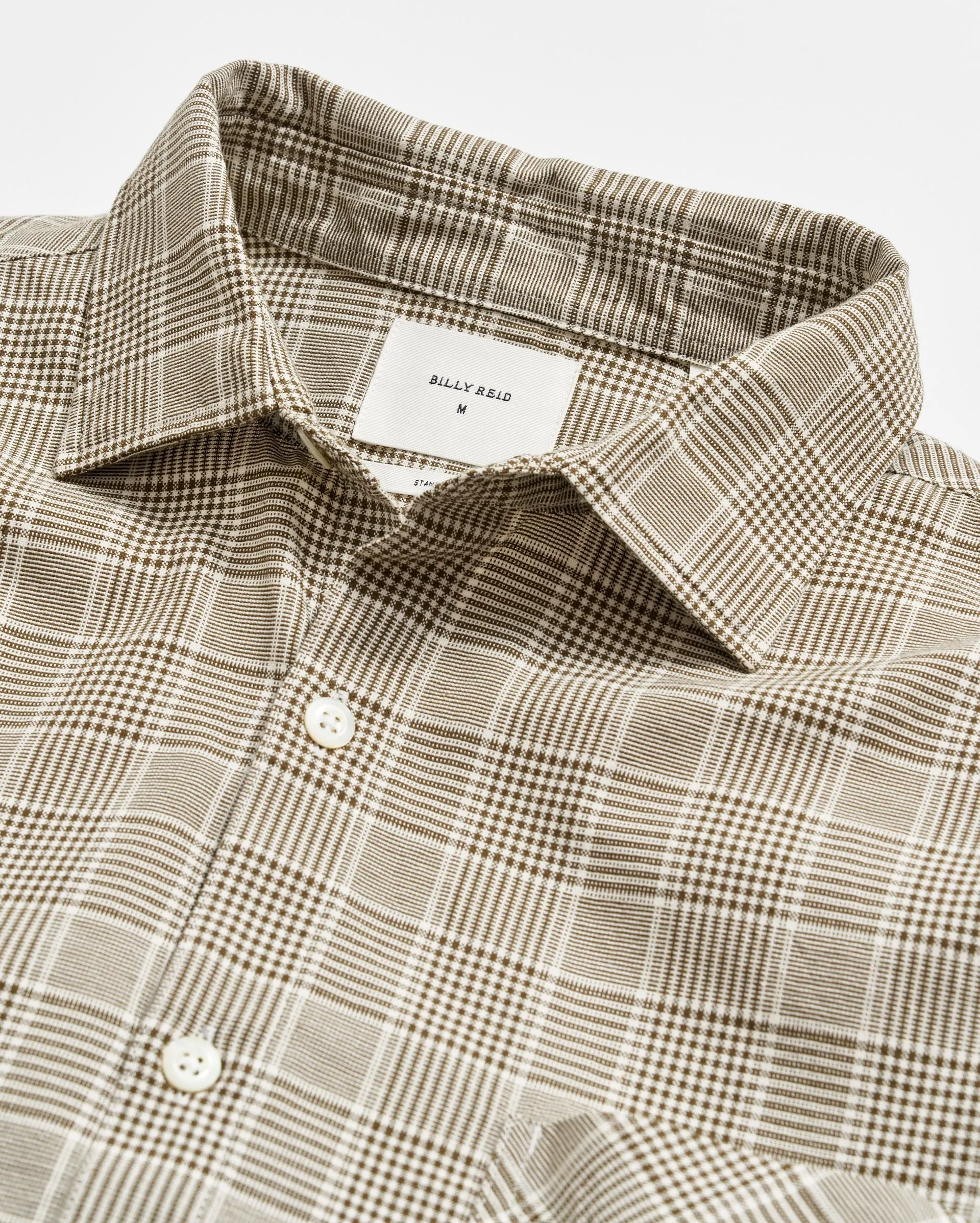 Oxford Glen Plaid John T Shirt sold by Billy Reid product image thumbnail 4