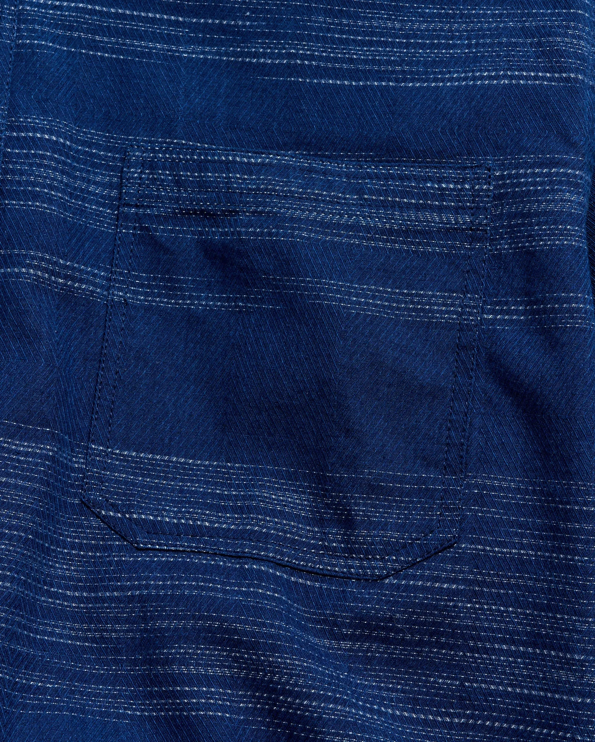 Indigo Gradient Tuscumbia Shirt Button Down sold by Billy Reid product image thumbnail 5
