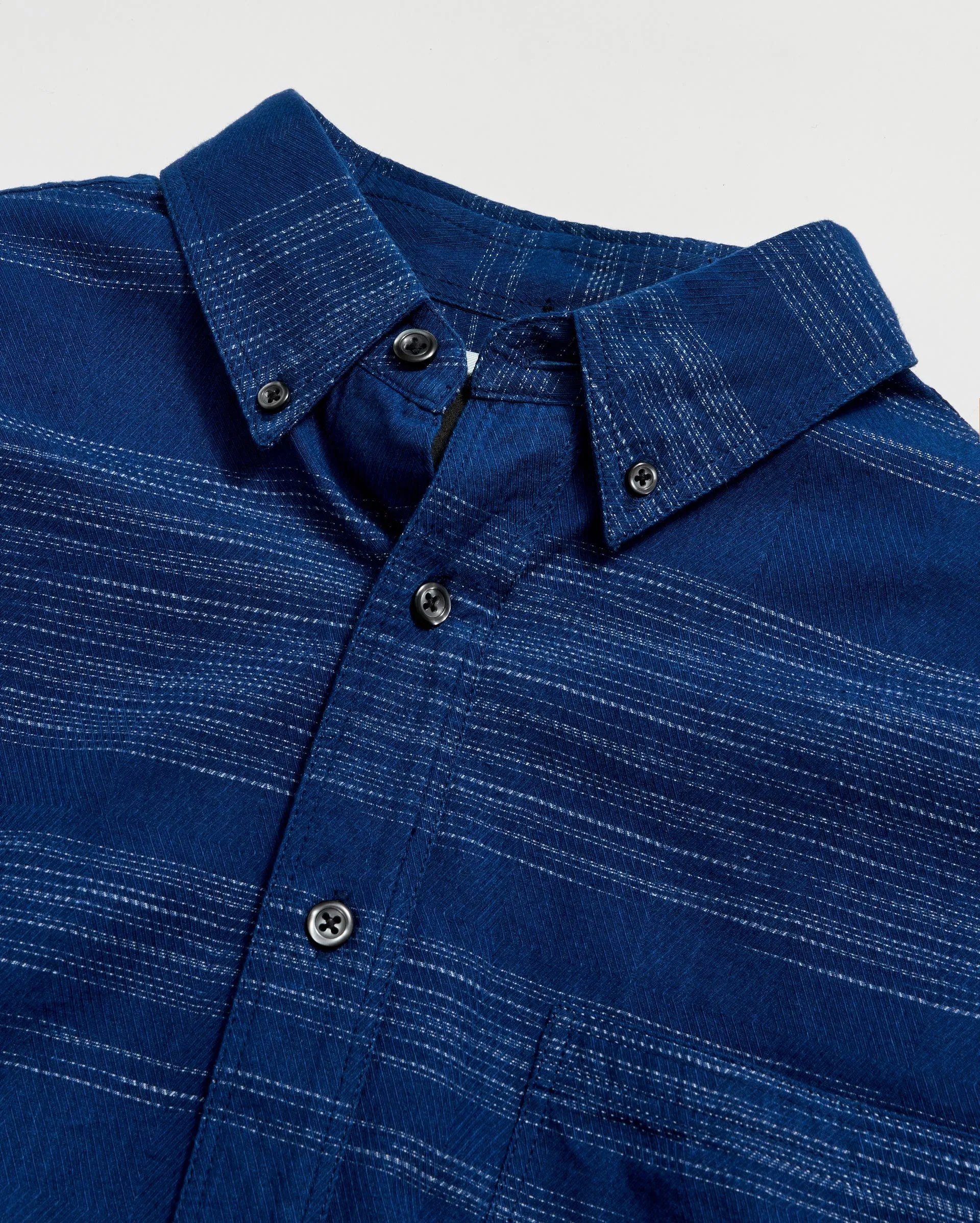 Indigo Gradient Tuscumbia Shirt Button Down sold by Billy Reid product image thumbnail 4