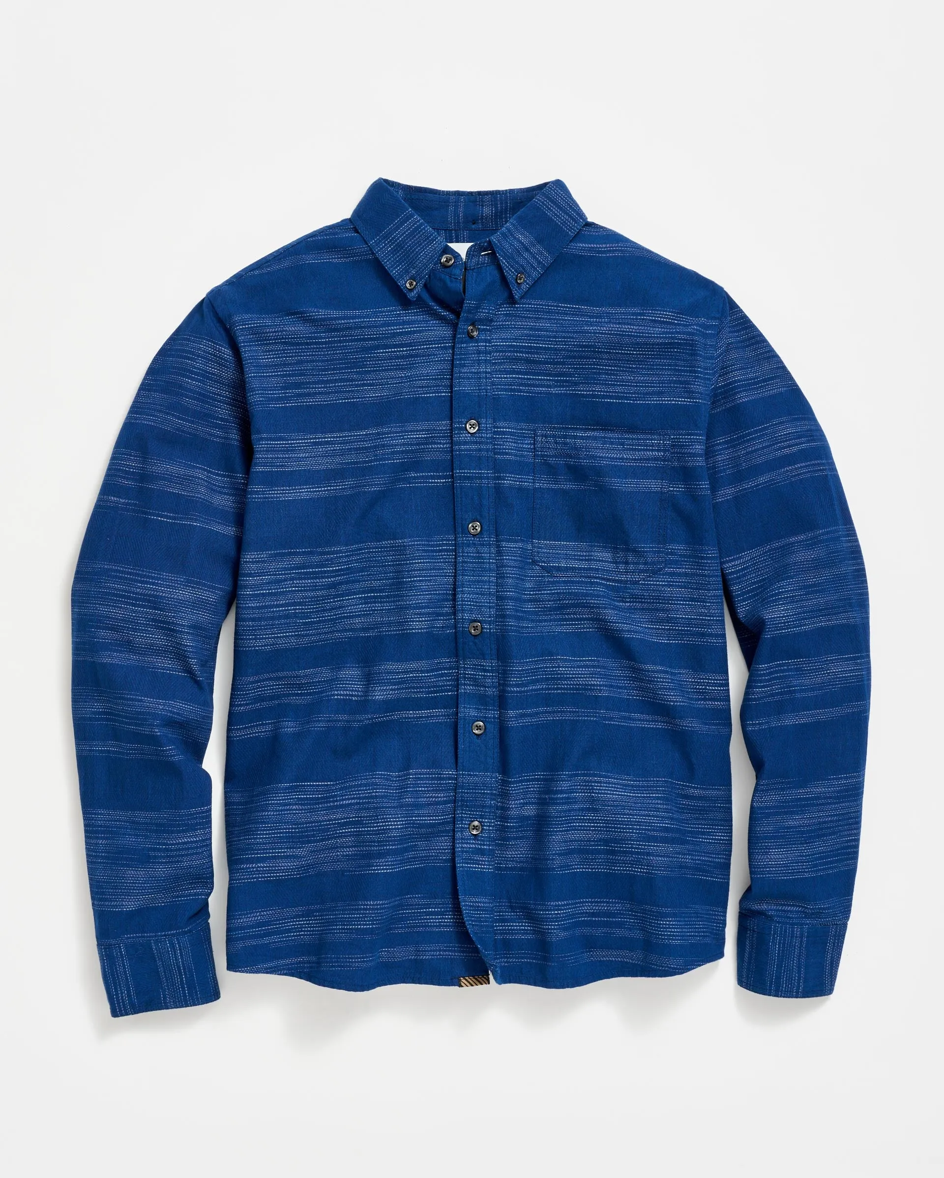Indigo Gradient Tuscumbia Shirt Button Down sold by Billy Reid