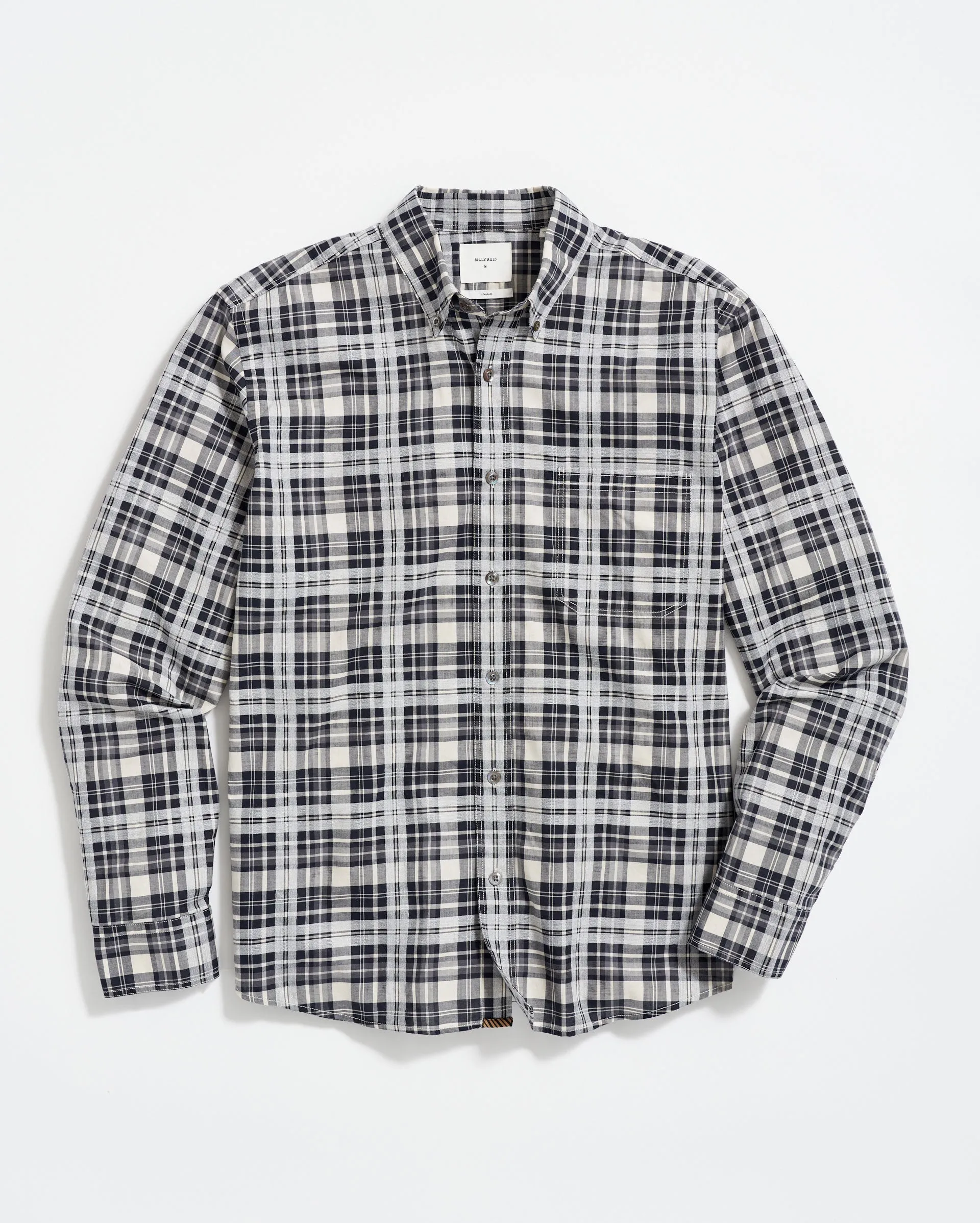 Melange Textural Plaid Tuscumbia Shirt Bd sold by Billy Reid