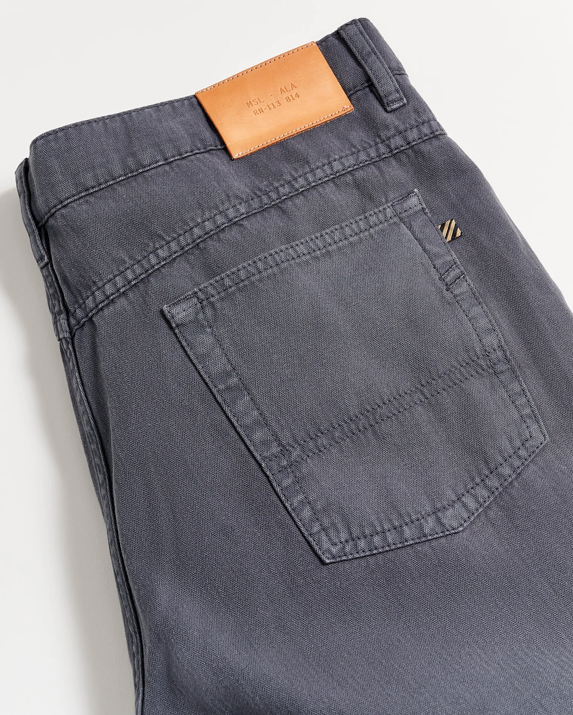Cotton Linen 5 Pocket Pant sold by Billy Reid product image thumbnail 4