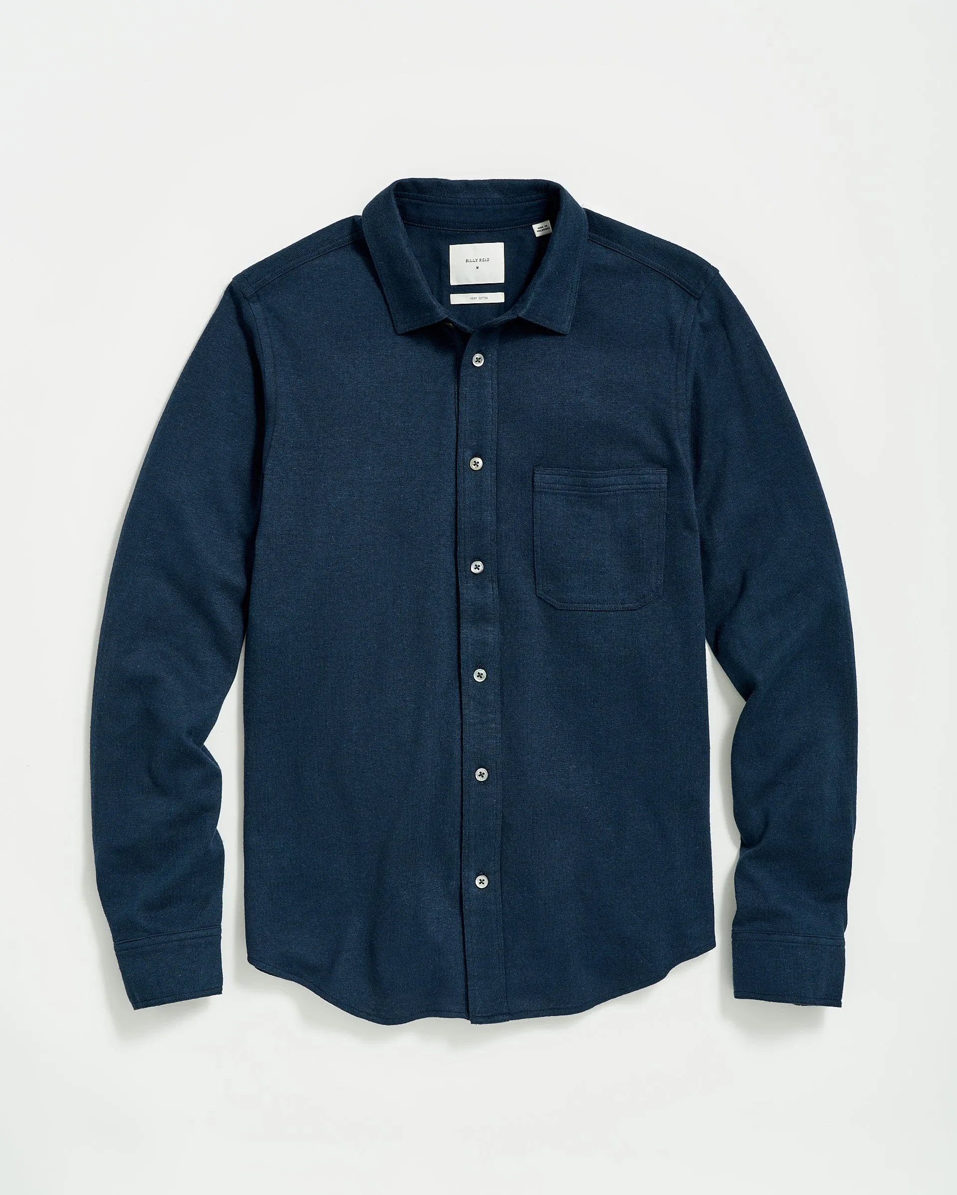 L/S HEMP COTTON KNIT SHIRT sold by Billy Reid
