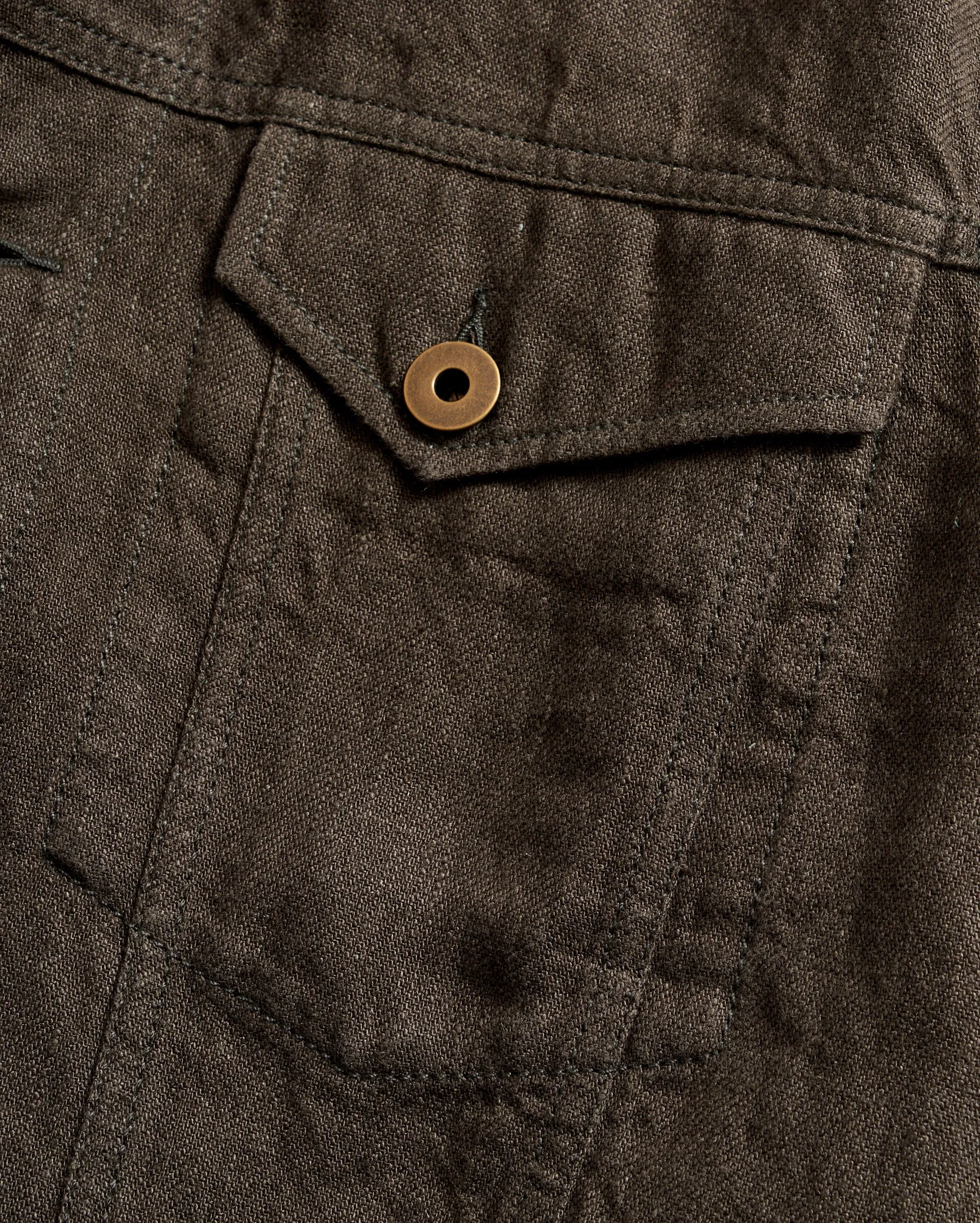 TUPELO TRUCKER JACKET sold by Billy Reid product image thumbnail 4