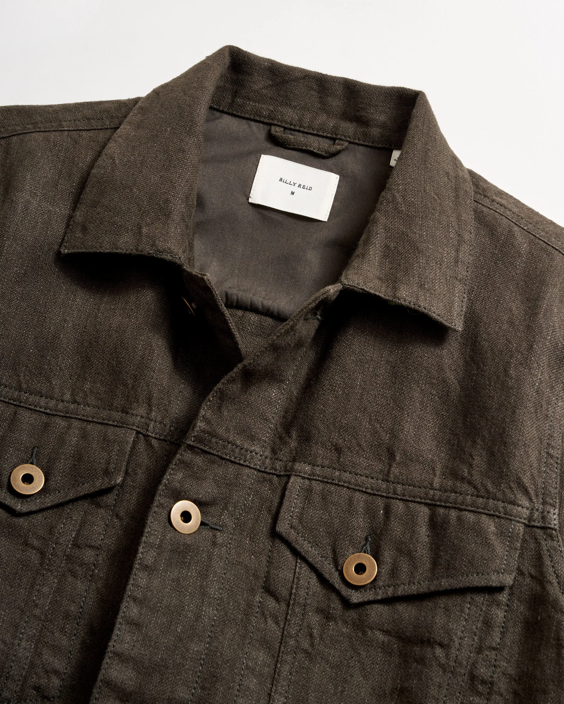 TUPELO TRUCKER JACKET sold by Billy Reid product image thumbnail 3