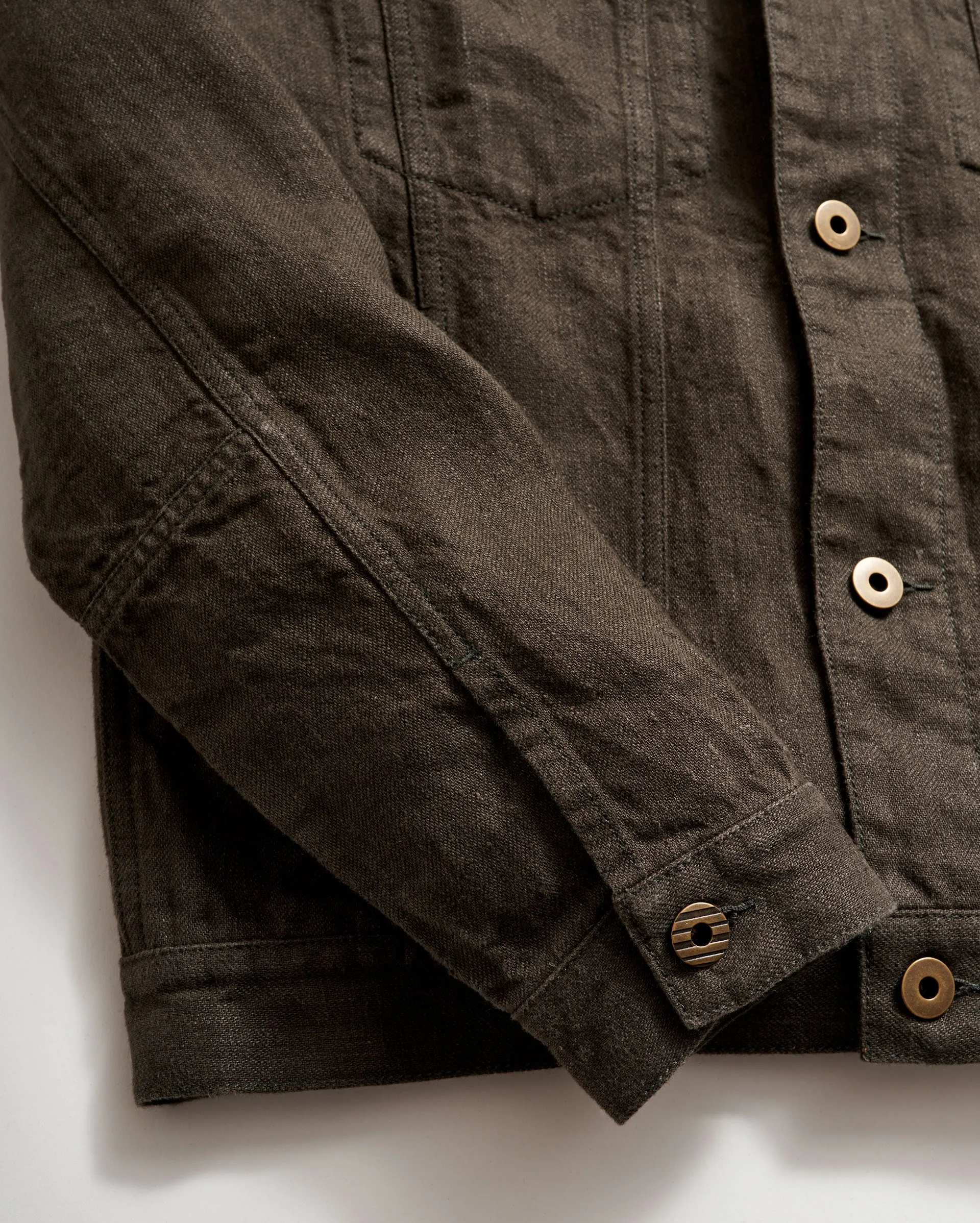 TUPELO TRUCKER JACKET sold by Billy Reid product image thumbnail 5