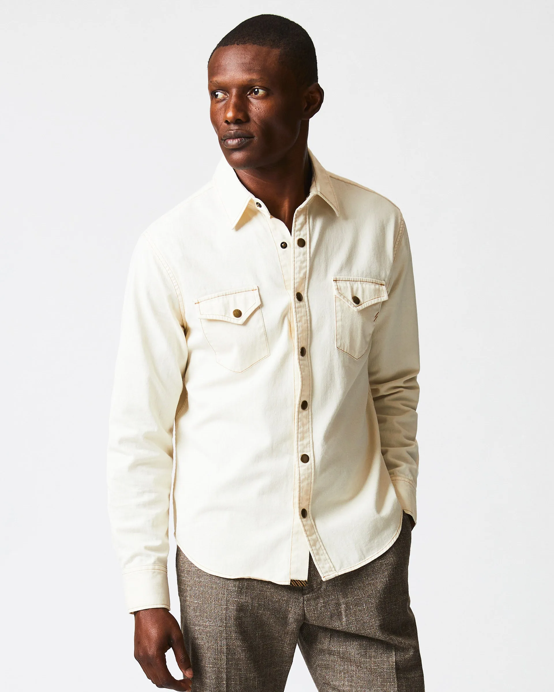 Shoals Twill Shirt sold by Billy Reid product image thumbnail 2