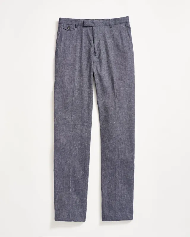 Twill Flat Front Trouser sold by Billy Reid