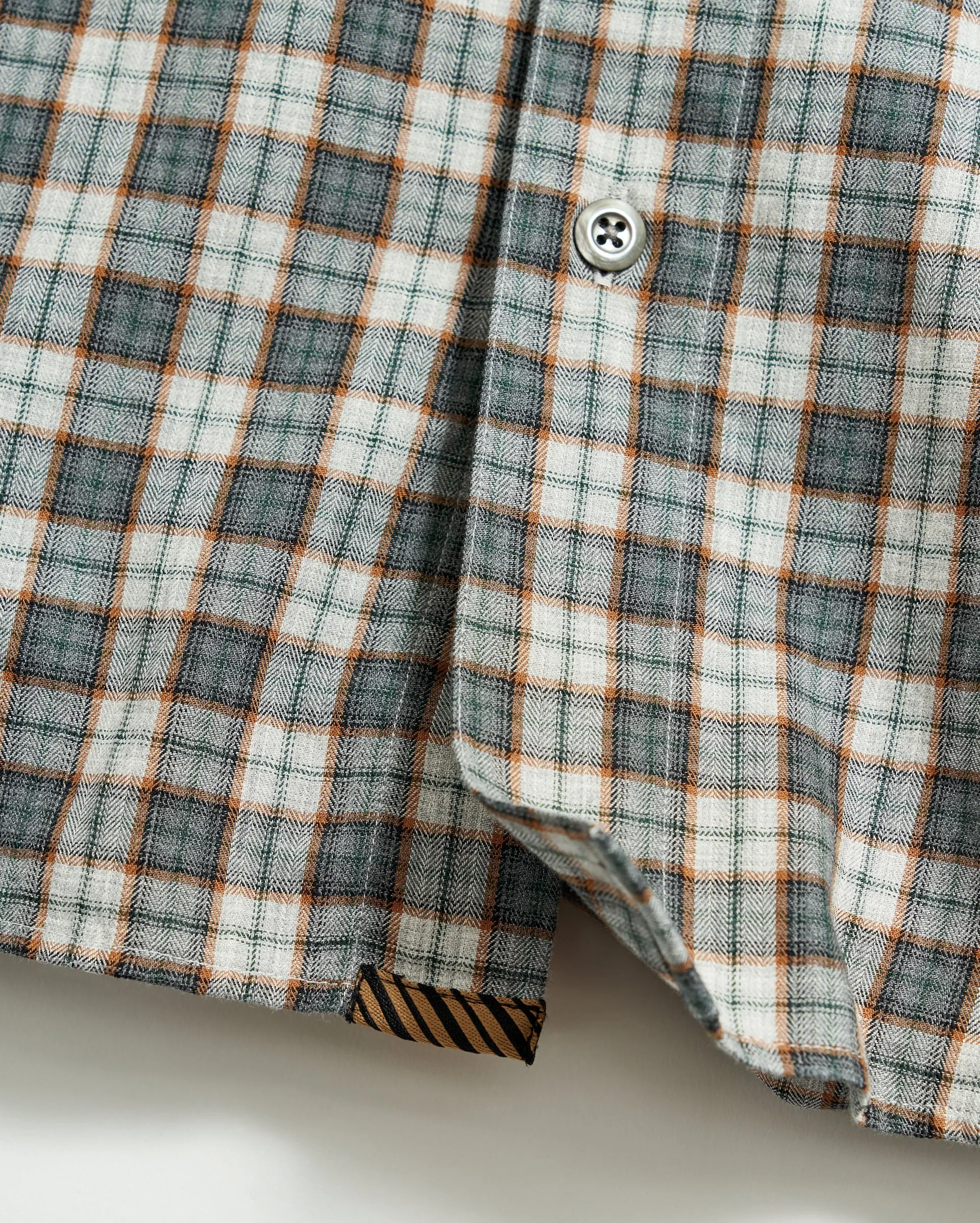Herringbone Plaid John T Shirt sold by Billy Reid product image thumbnail 4