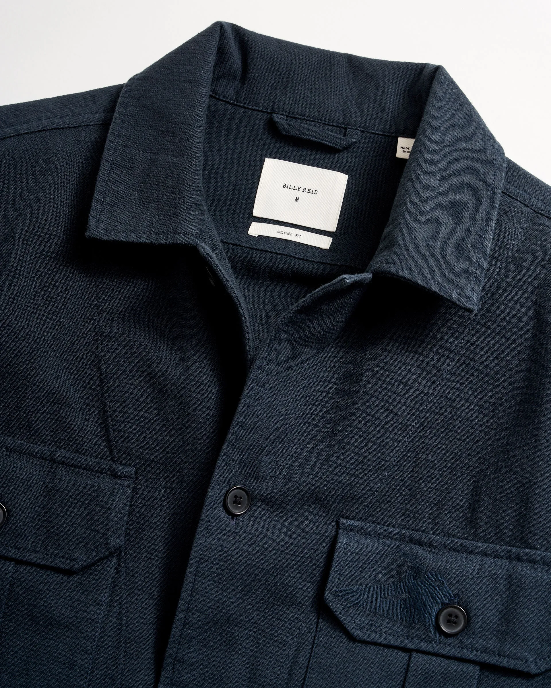 Pelican Safari Overshirt sold by Billy Reid product image thumbnail 4