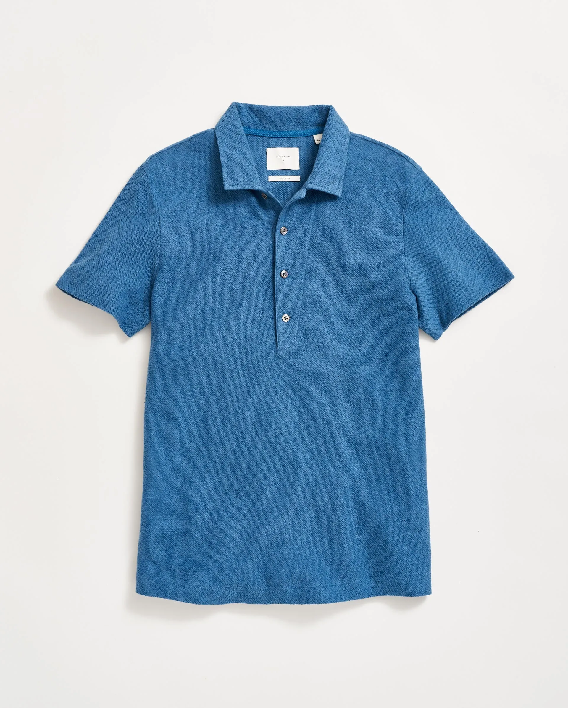 Hemp Cotton Twill Polo sold by Billy Reid
