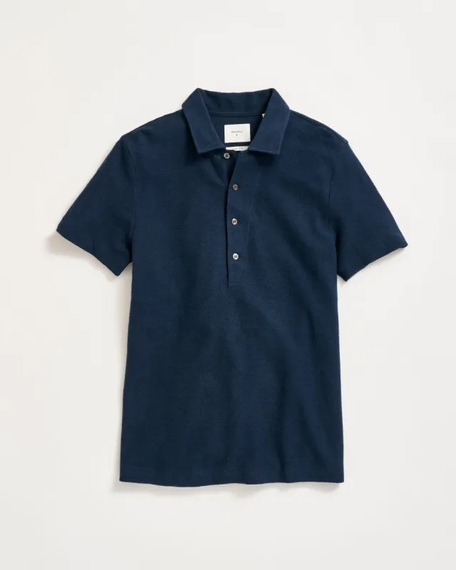 Hemp Cotton Twill Polo sold by Billy Reid